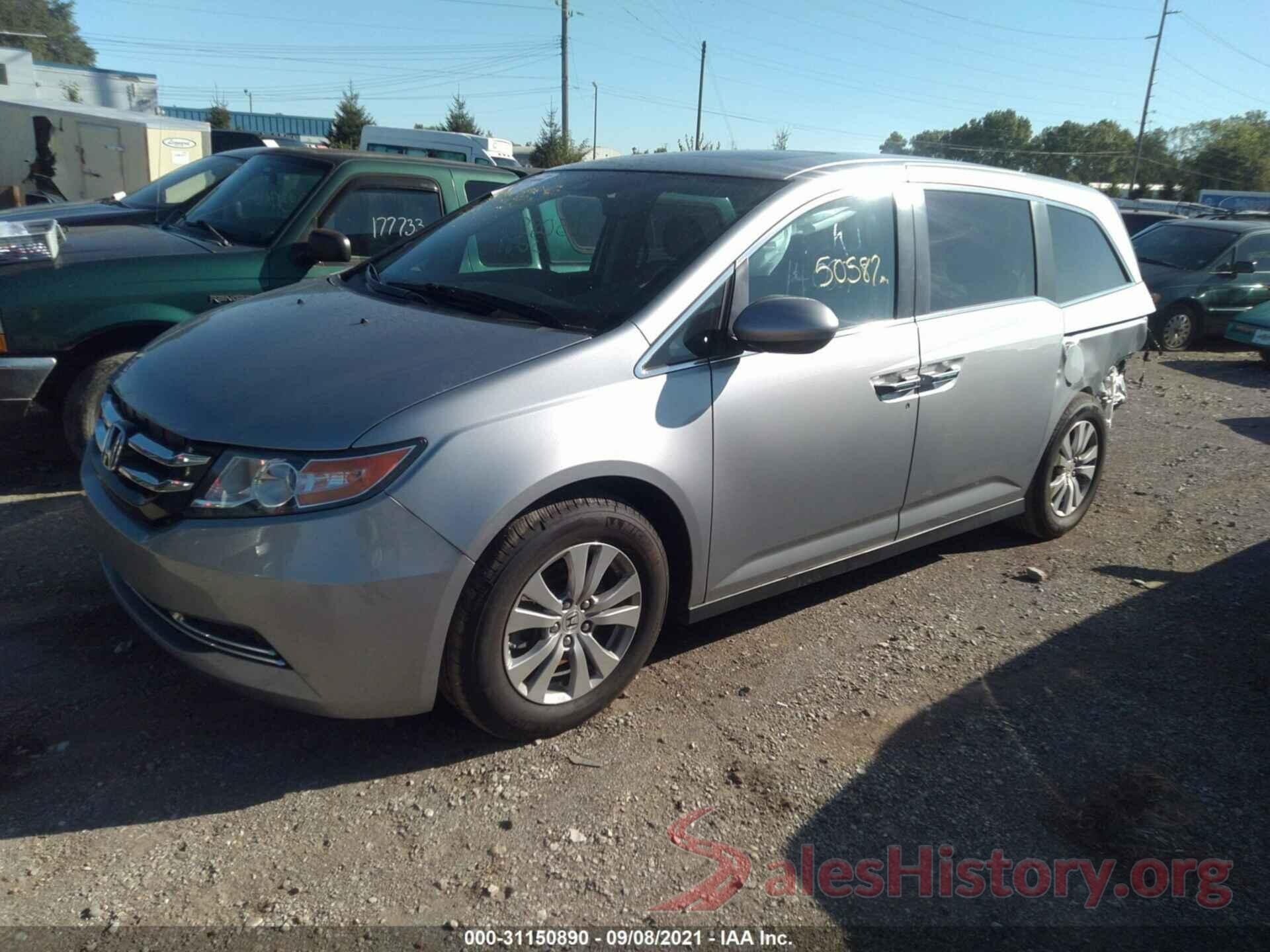 5FNRL5H64GB140875 2016 HONDA ODYSSEY