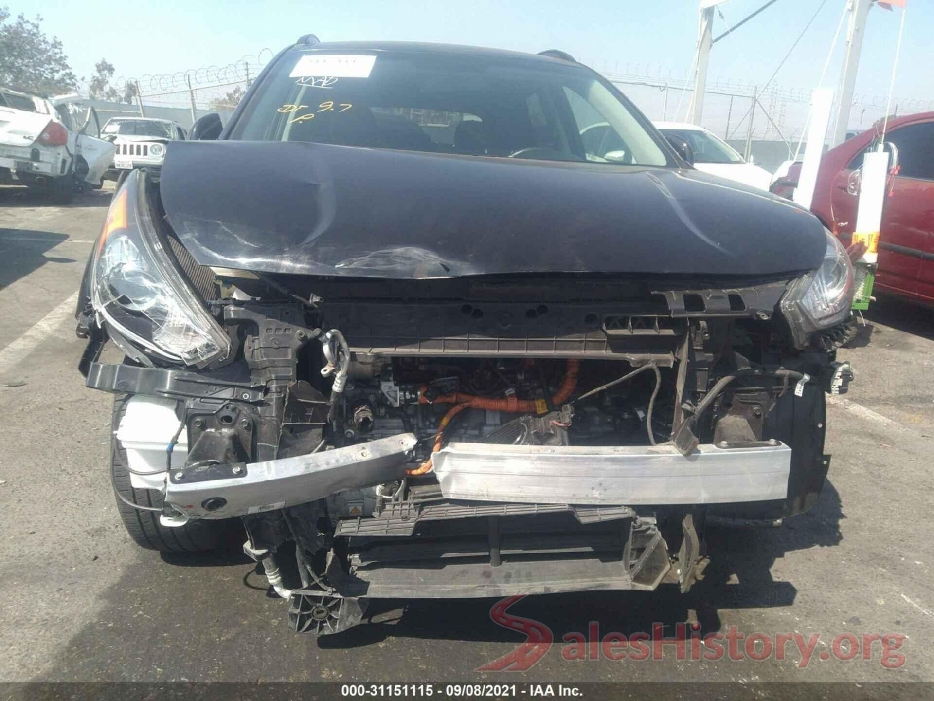 KNDCC3LC4H5054623 2017 KIA NIRO