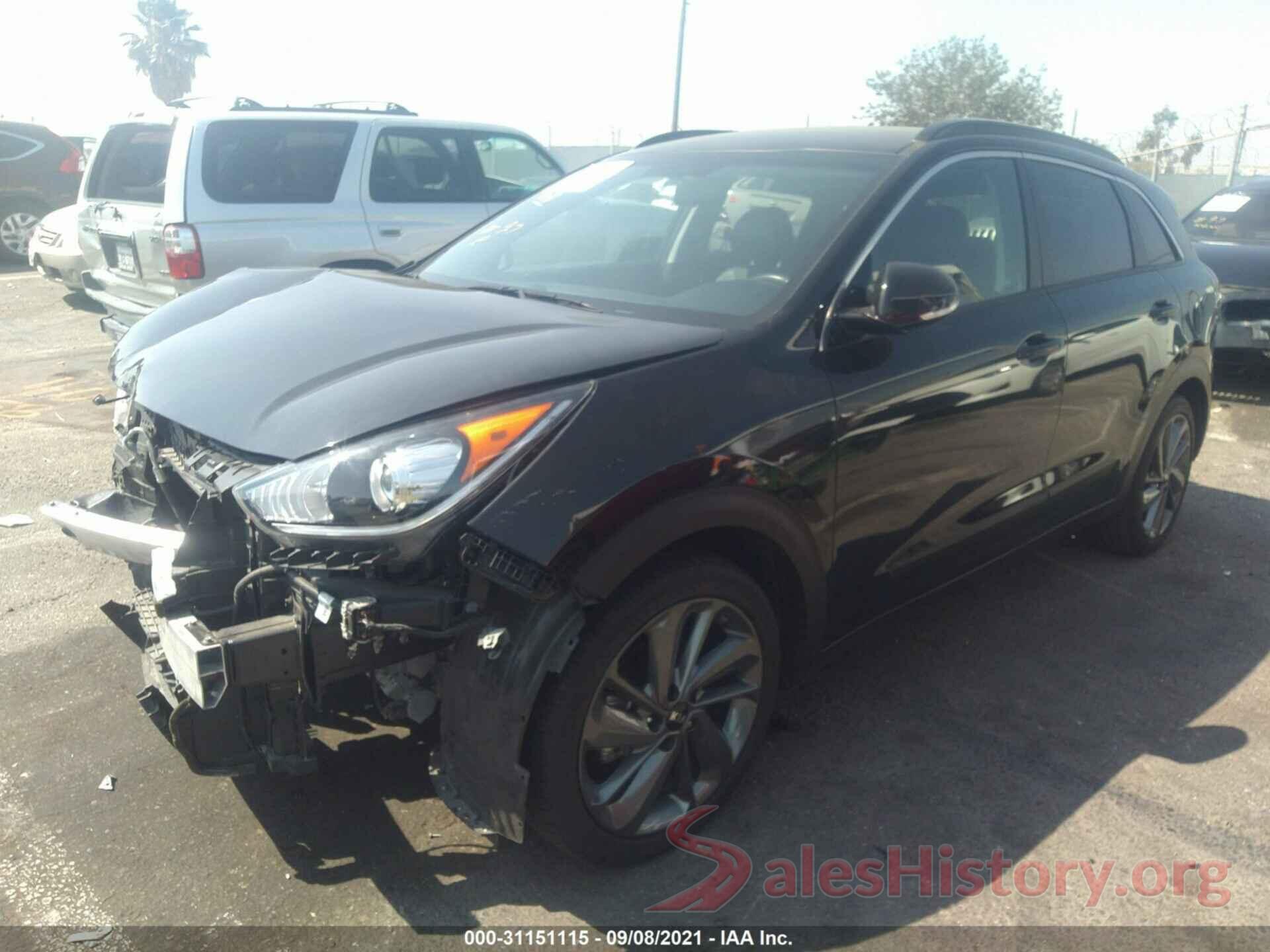 KNDCC3LC4H5054623 2017 KIA NIRO