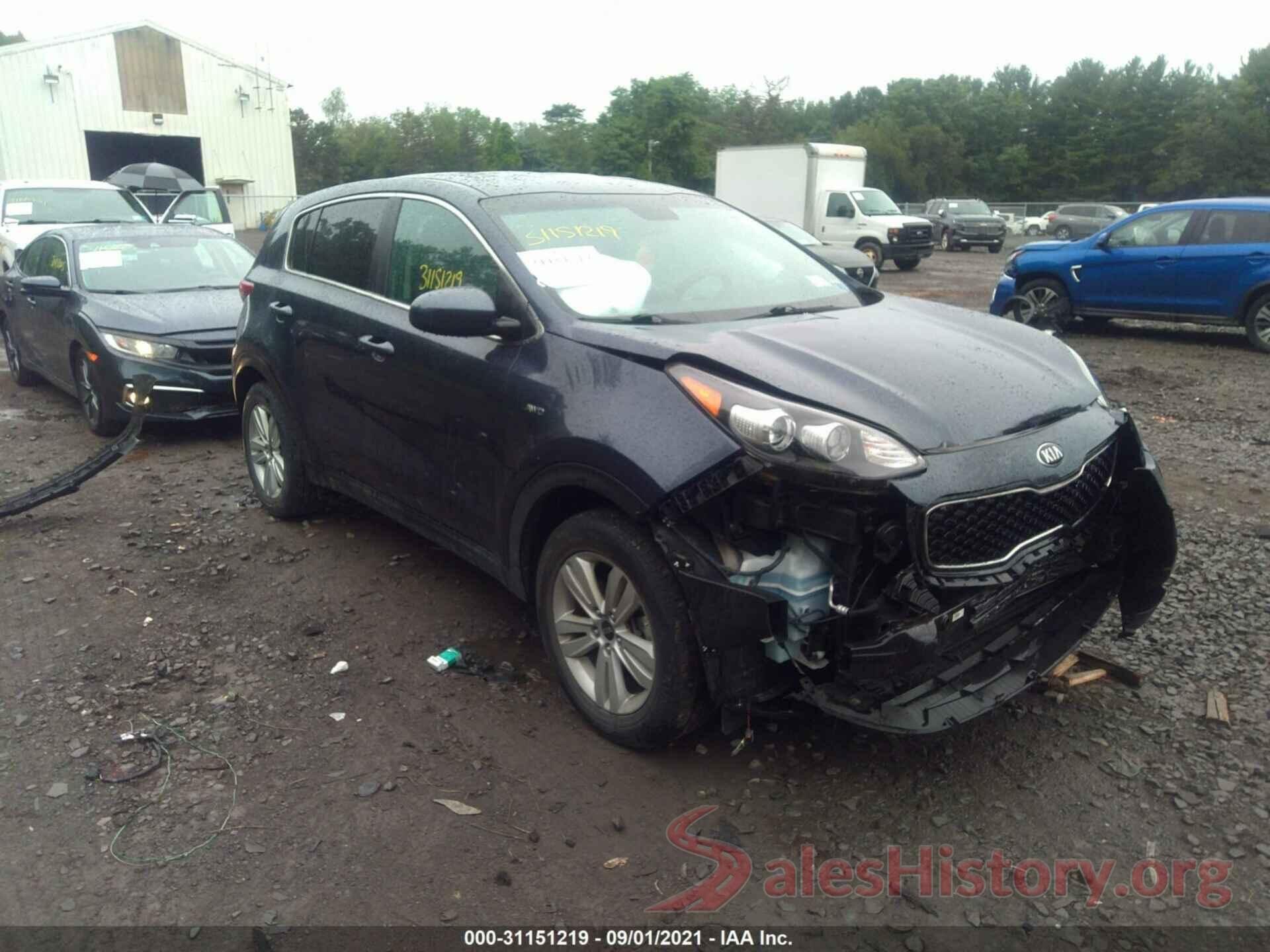 KNDPMCAC4H7235856 2017 KIA SPORTAGE