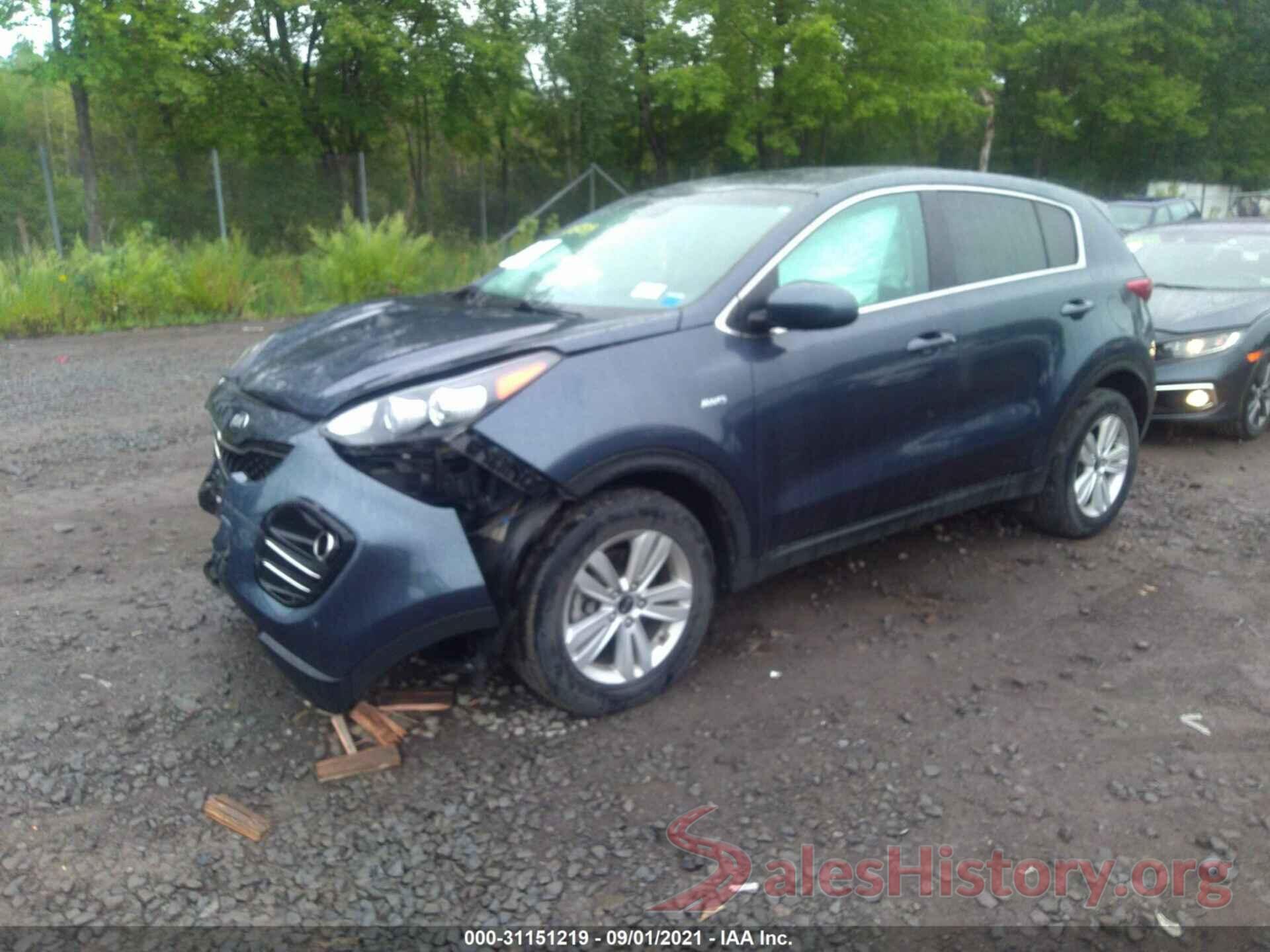 KNDPMCAC4H7235856 2017 KIA SPORTAGE