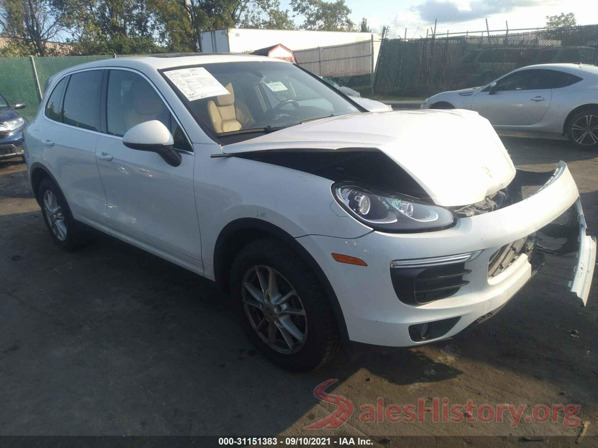 WP1AA2A23GKA13044 2016 PORSCHE CAYENNE