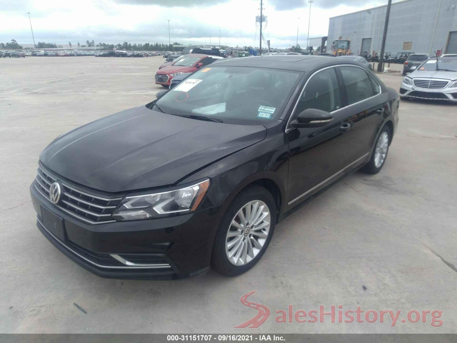 1VWBS7A31GC017108 2016 VOLKSWAGEN PASSAT