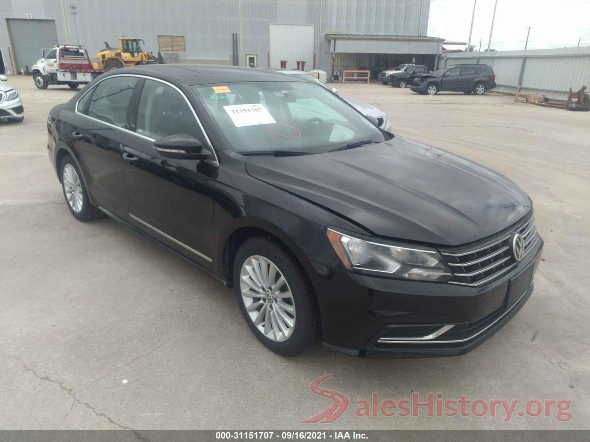 1VWBS7A31GC017108 2016 VOLKSWAGEN PASSAT