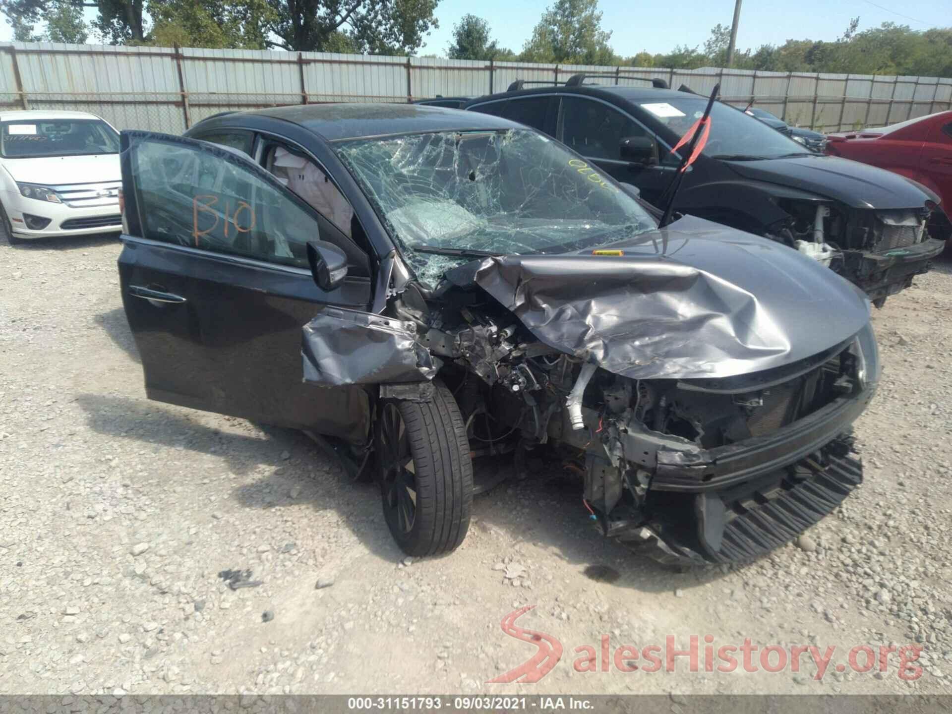 3N1AB7AP9KY350970 2019 NISSAN SENTRA