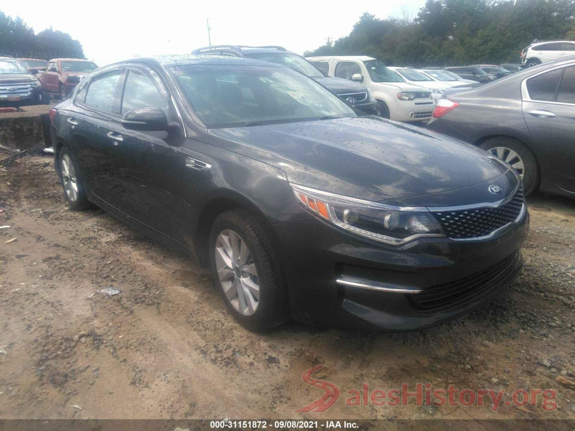 5XXGU4L39GG118539 2016 KIA OPTIMA