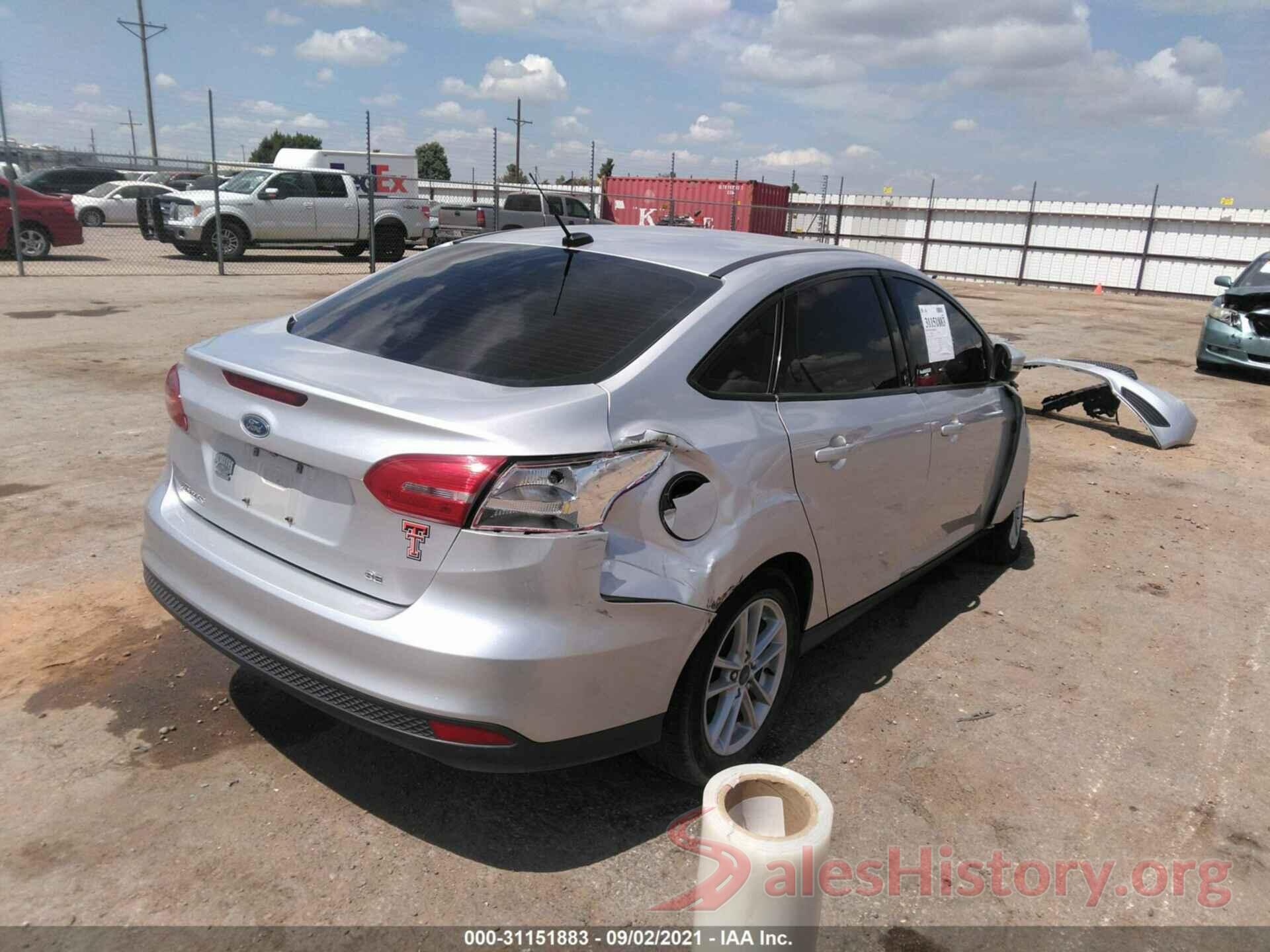 1FADP3F23HL342226 2017 FORD FOCUS