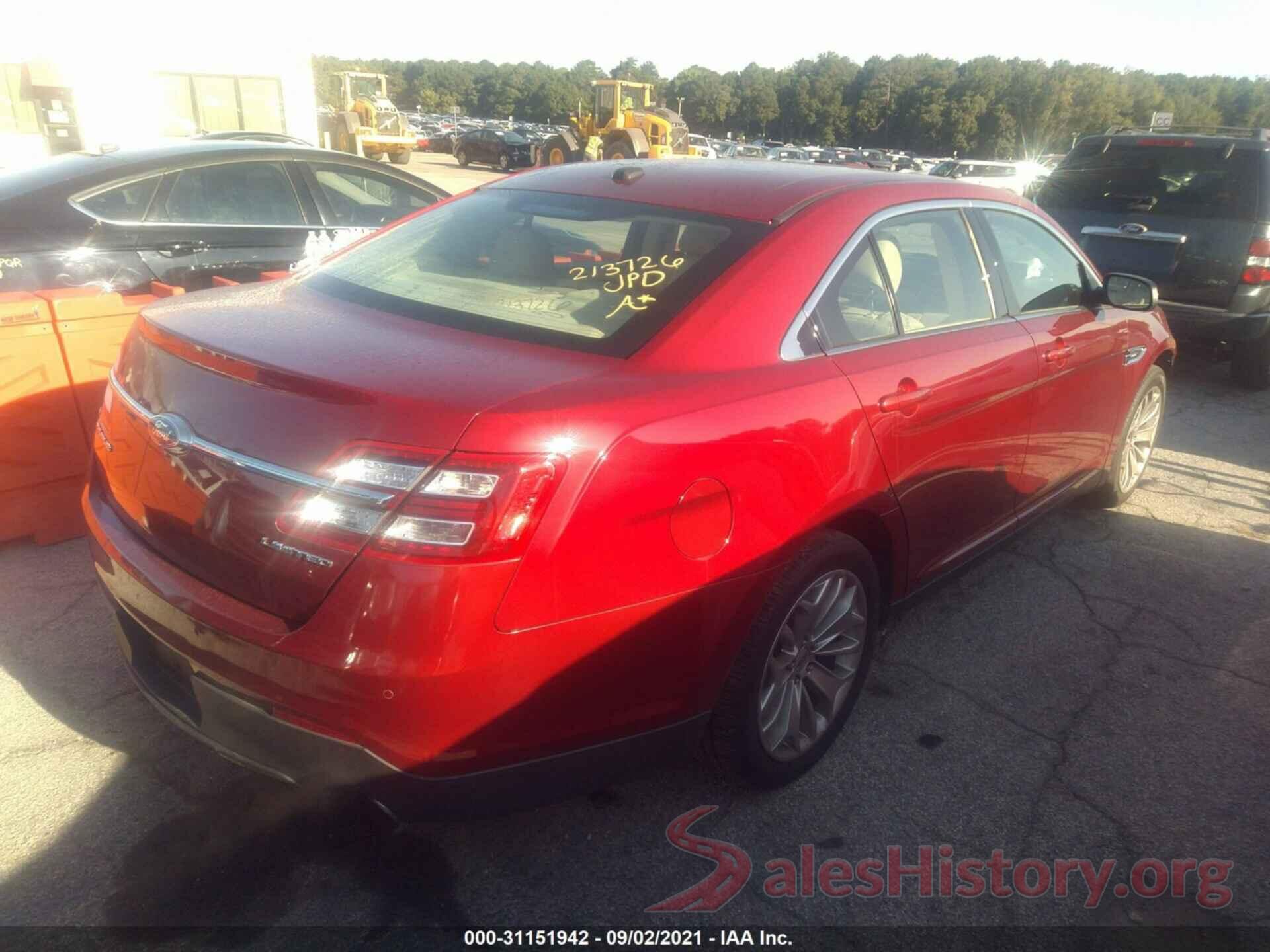 1FAHP2F85KG111683 2019 FORD TAURUS