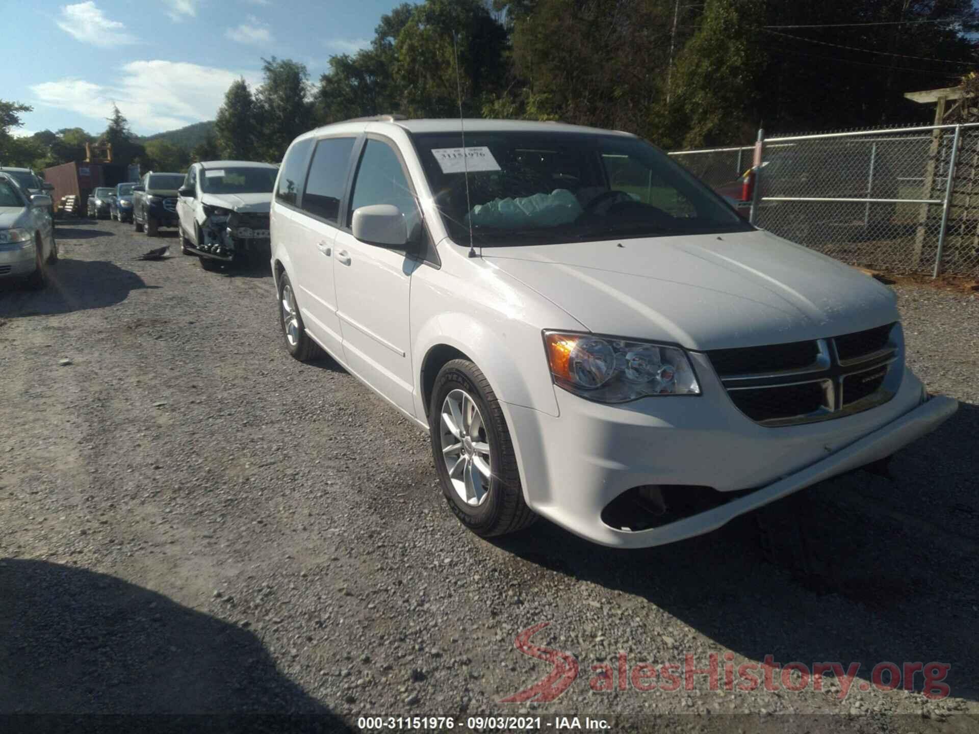 2C4RDGCG1GR327648 2016 DODGE GRAND CARAVAN