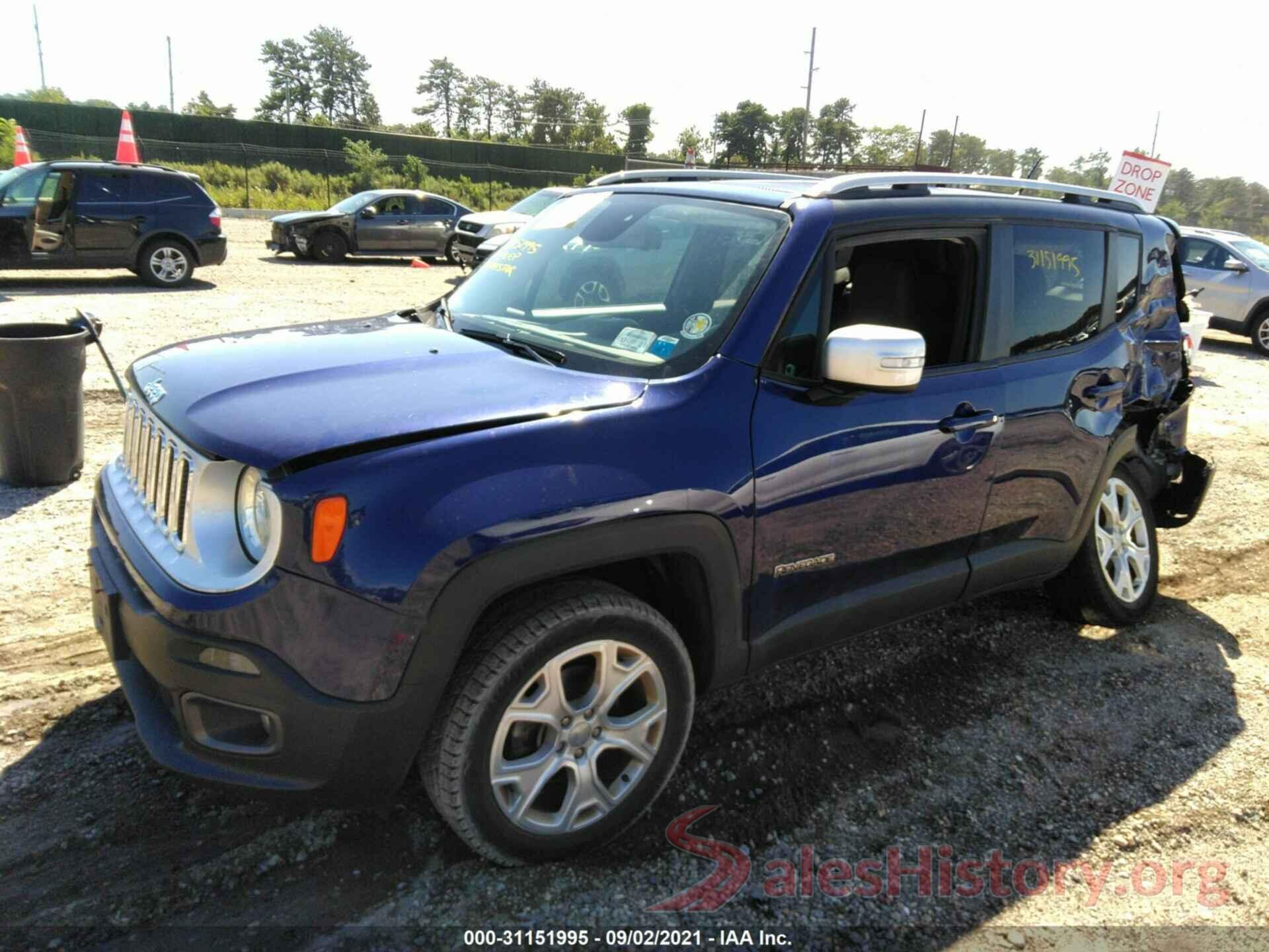 ZACCJBDB5HPE47043 2017 JEEP RENEGADE