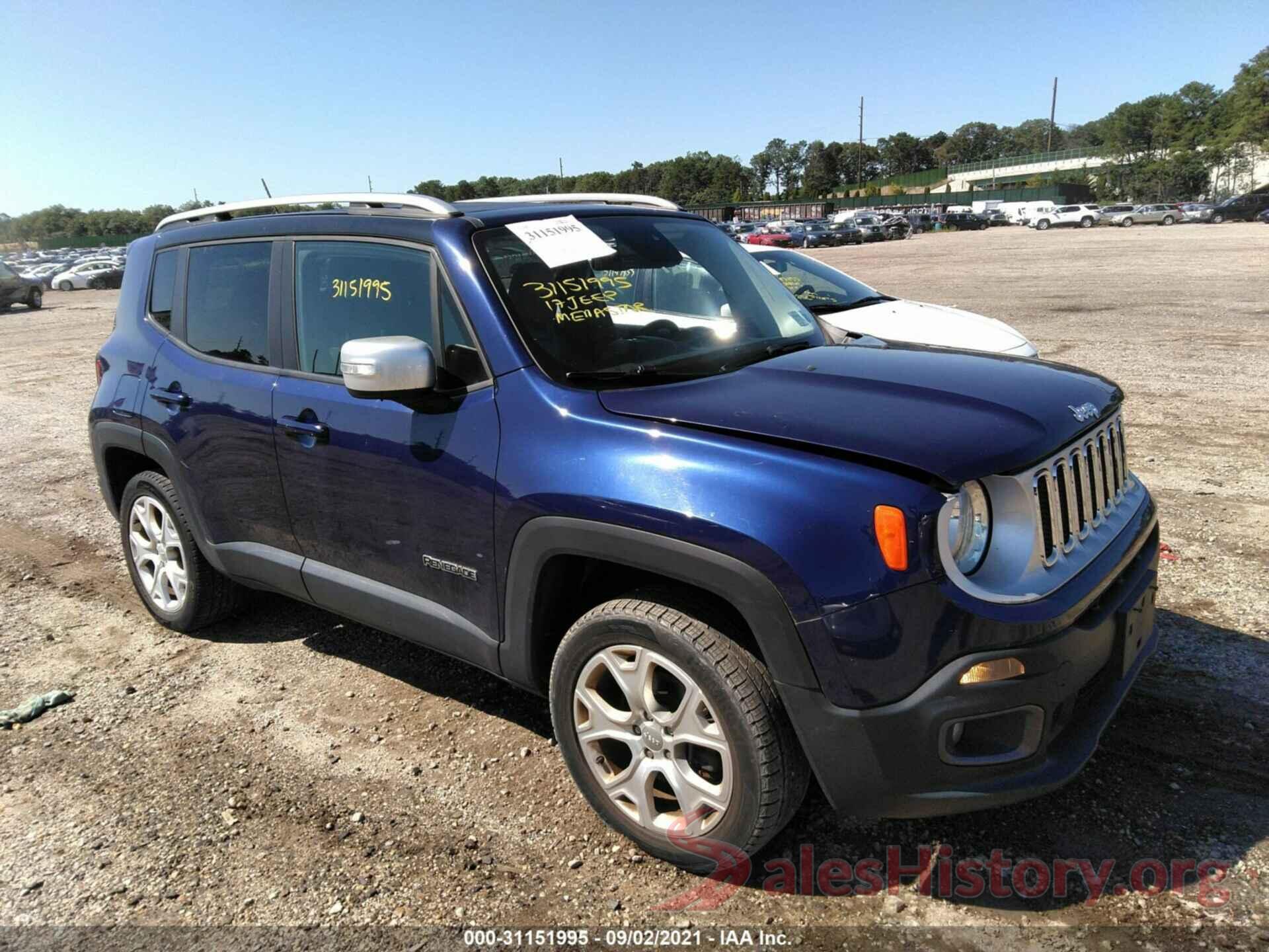 ZACCJBDB5HPE47043 2017 JEEP RENEGADE