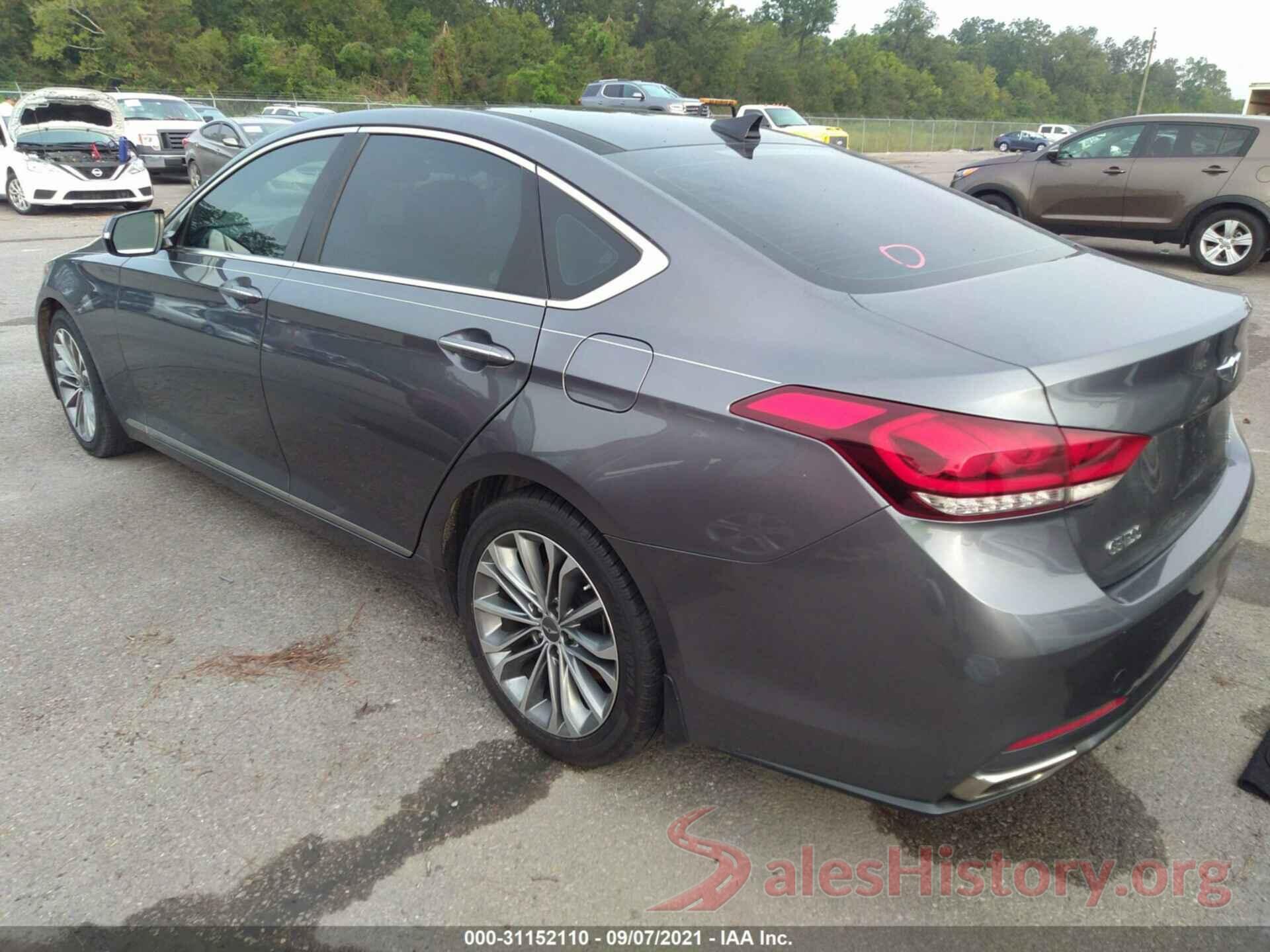 KMHGN4JE7GU126436 2016 HYUNDAI GENESIS