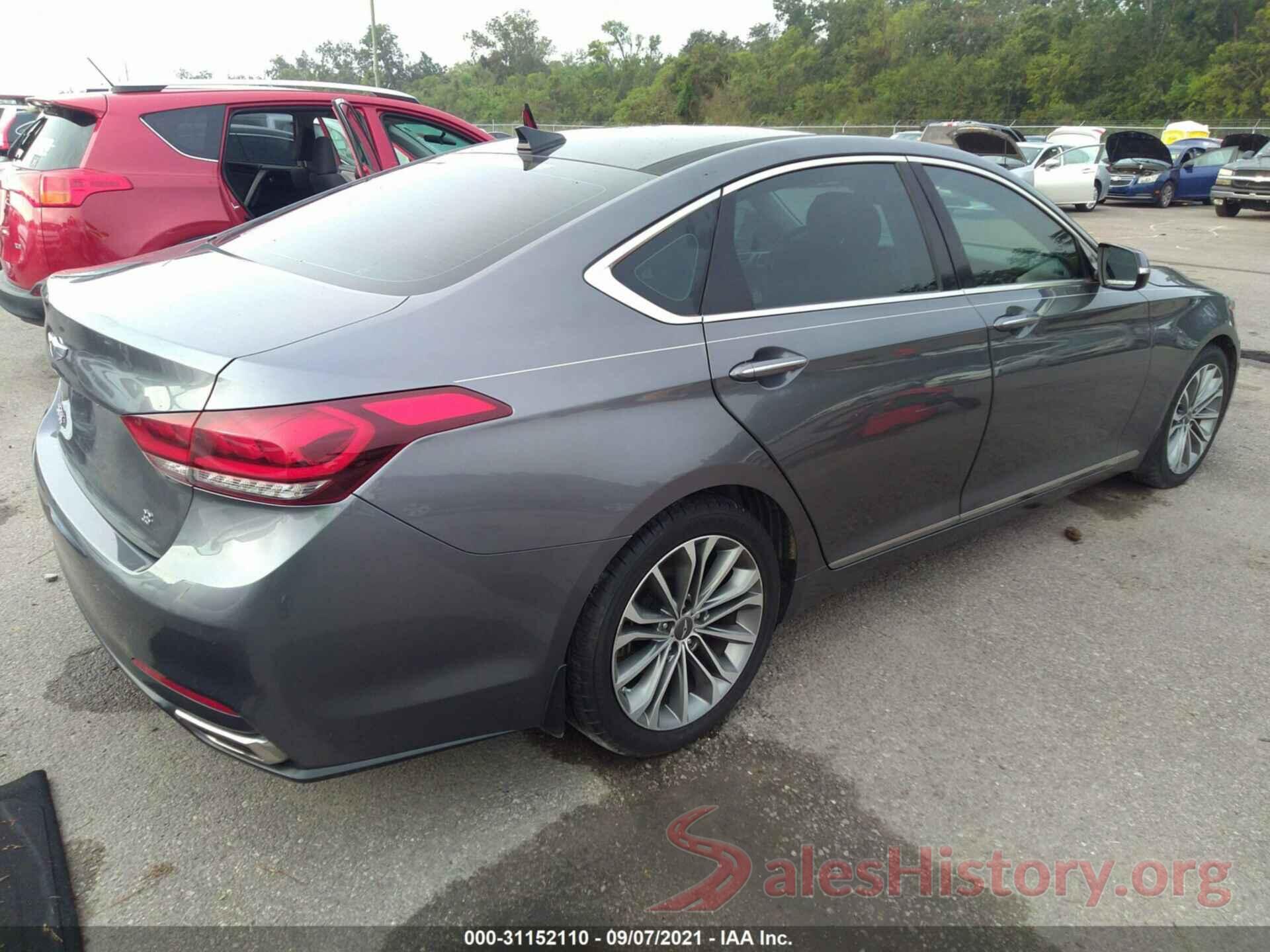 KMHGN4JE7GU126436 2016 HYUNDAI GENESIS