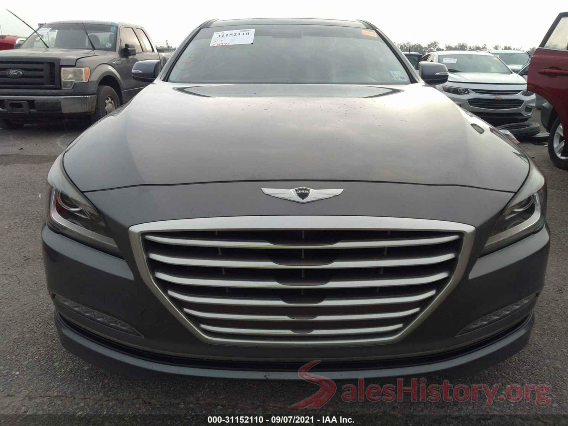 KMHGN4JE7GU126436 2016 HYUNDAI GENESIS