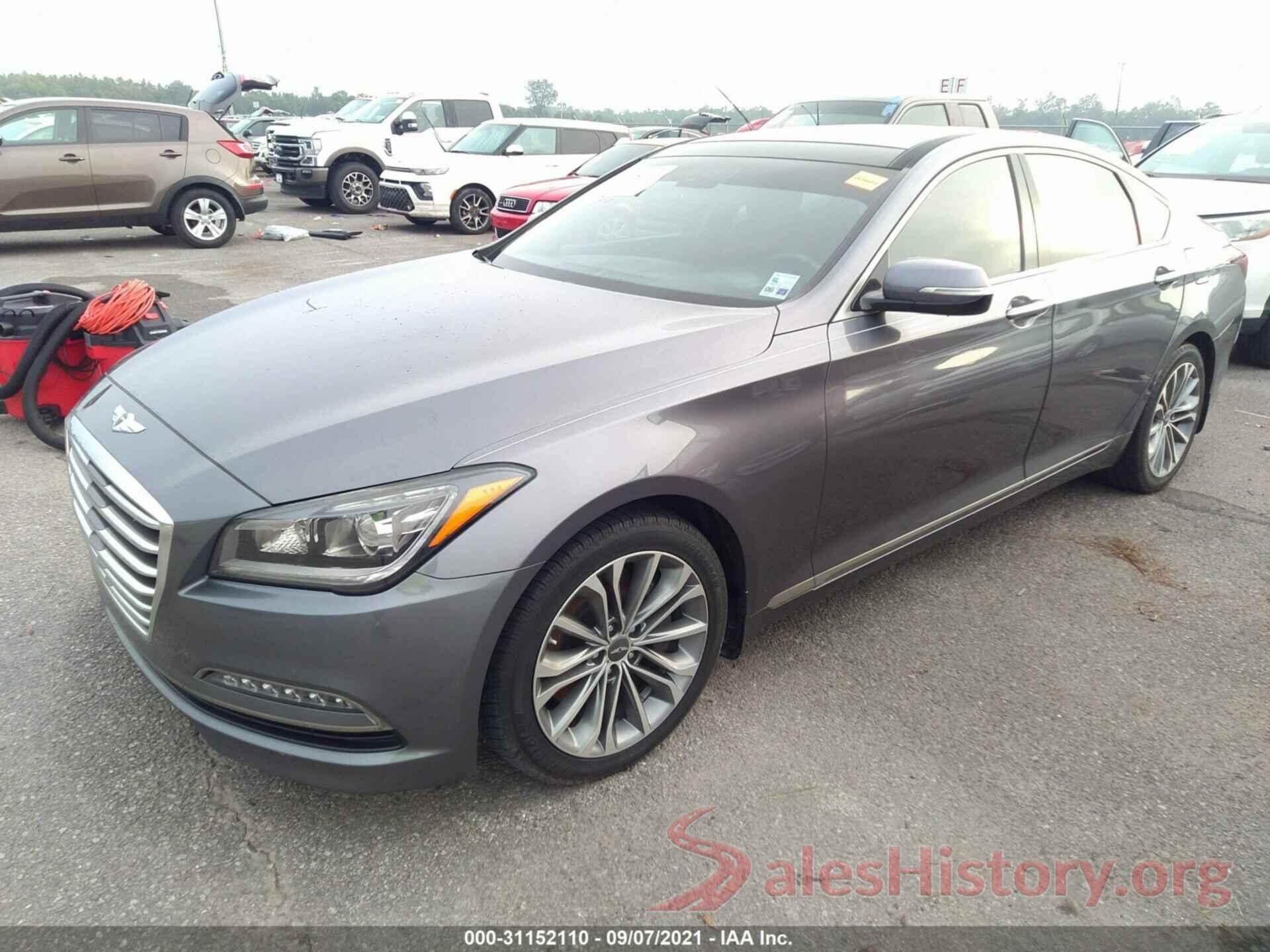 KMHGN4JE7GU126436 2016 HYUNDAI GENESIS