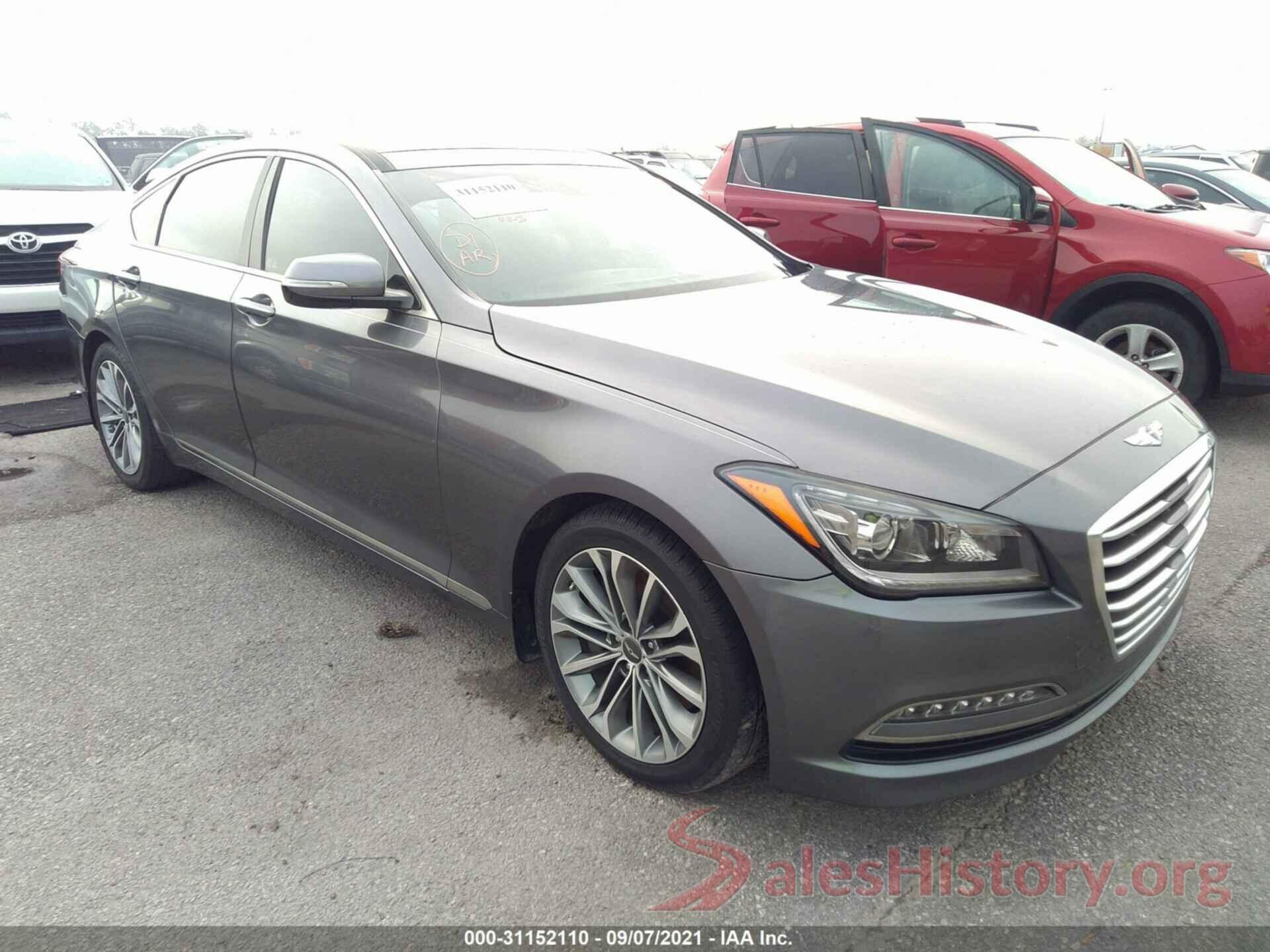 KMHGN4JE7GU126436 2016 HYUNDAI GENESIS