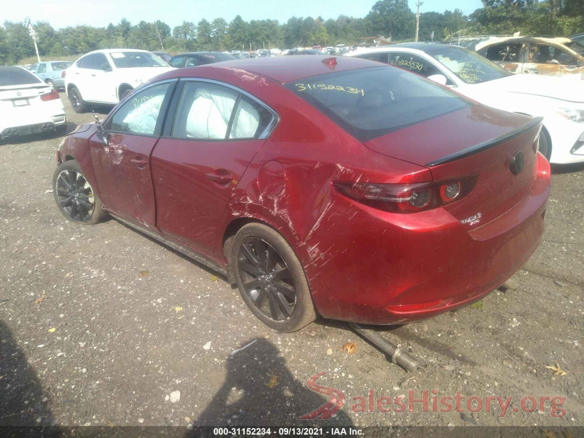 JM1BPBEY3M1316829 2021 MAZDA MAZDA3 SEDAN