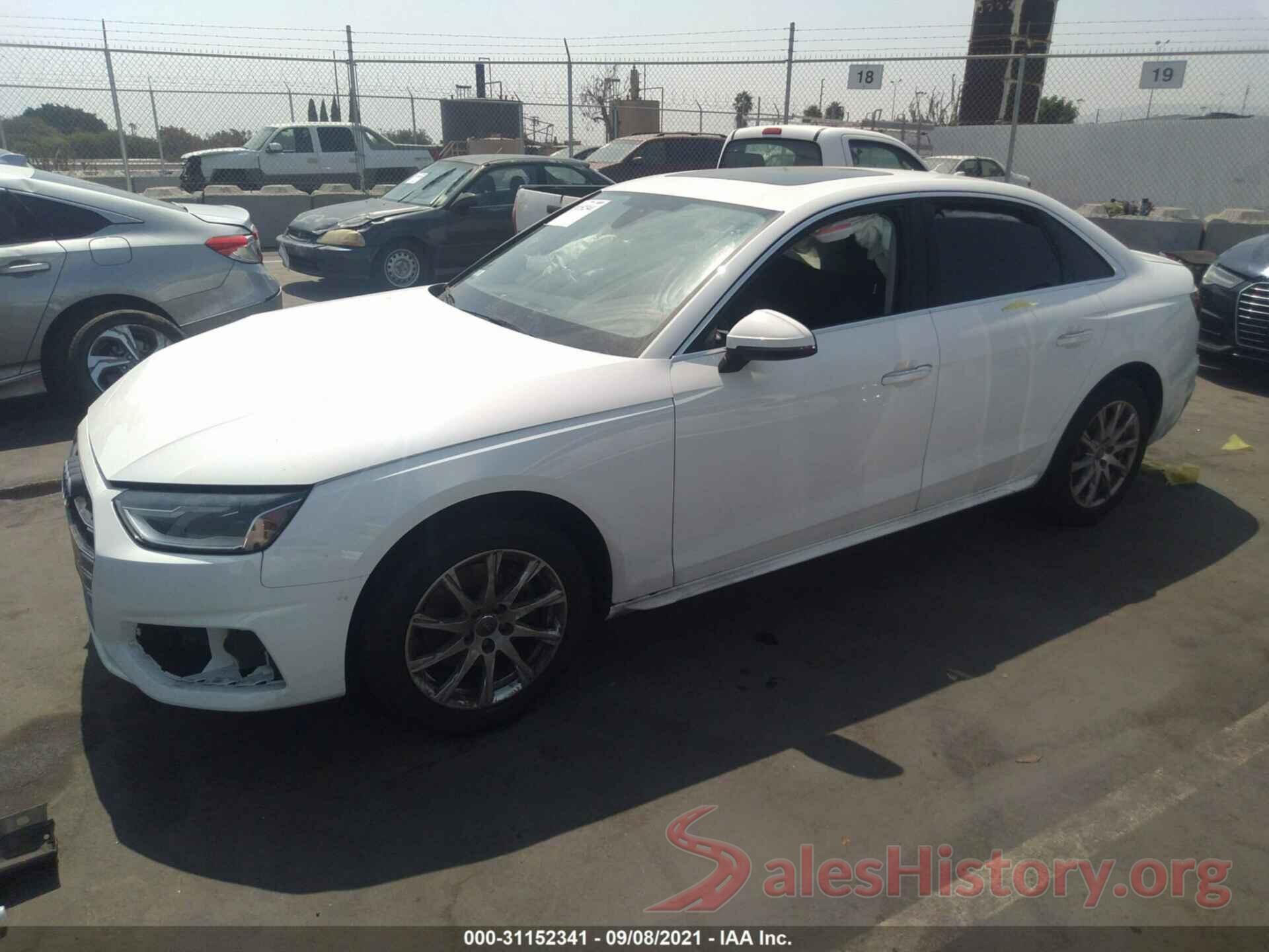 WAUGMAF44LN009078 2020 AUDI A4