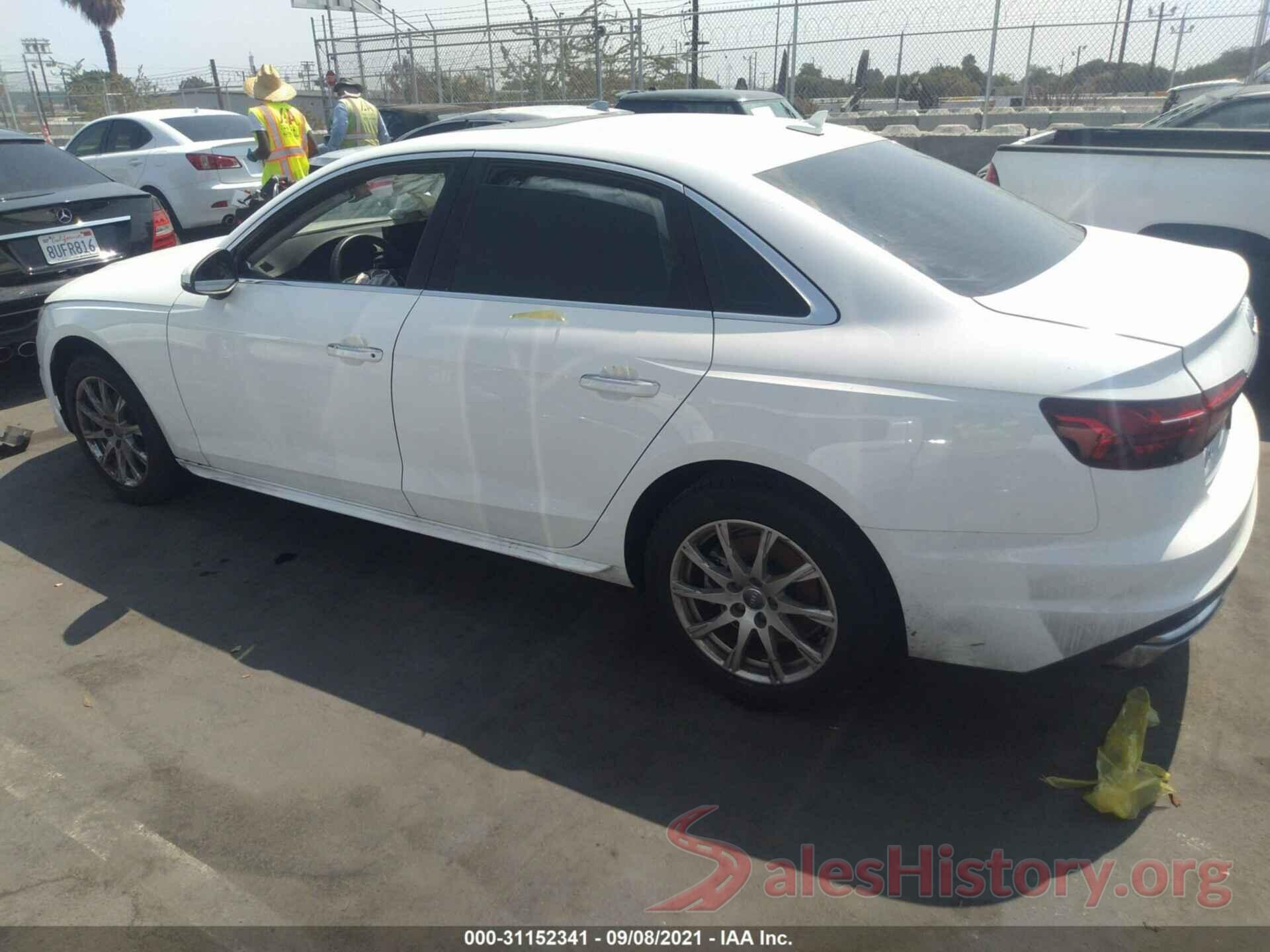 WAUGMAF44LN009078 2020 AUDI A4