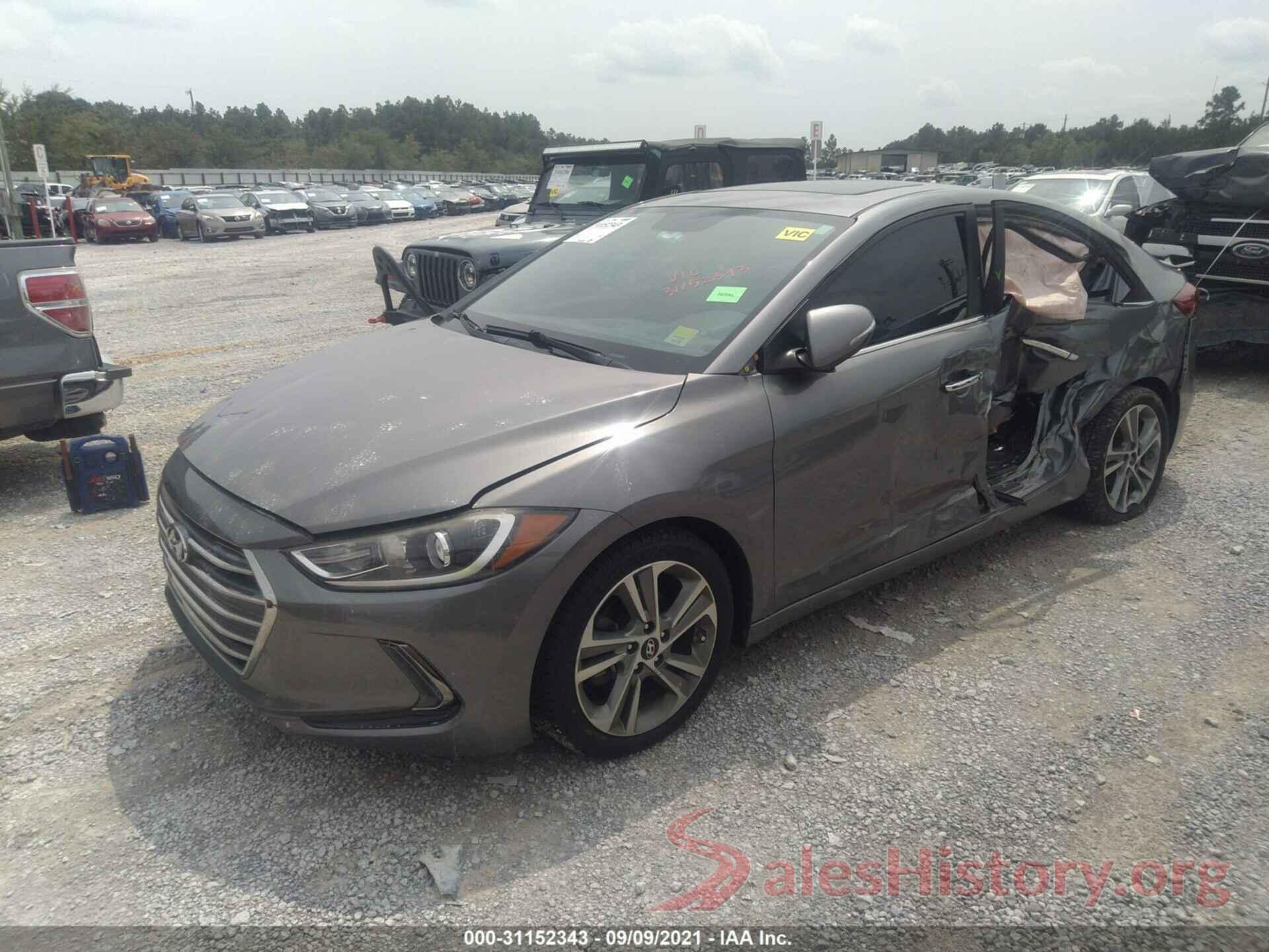 KMHD84LFXHU116243 2017 HYUNDAI ELANTRA