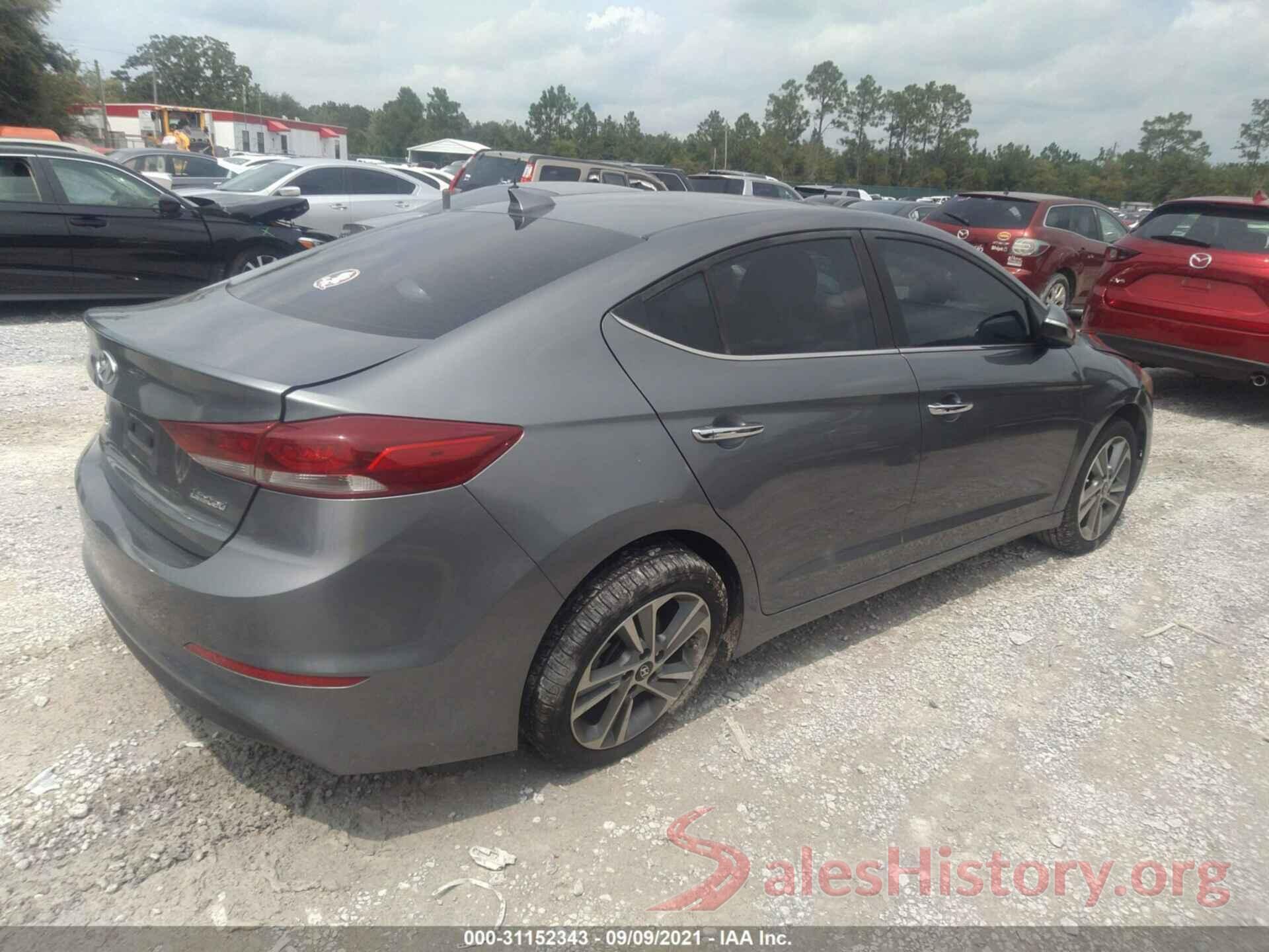 KMHD84LFXHU116243 2017 HYUNDAI ELANTRA