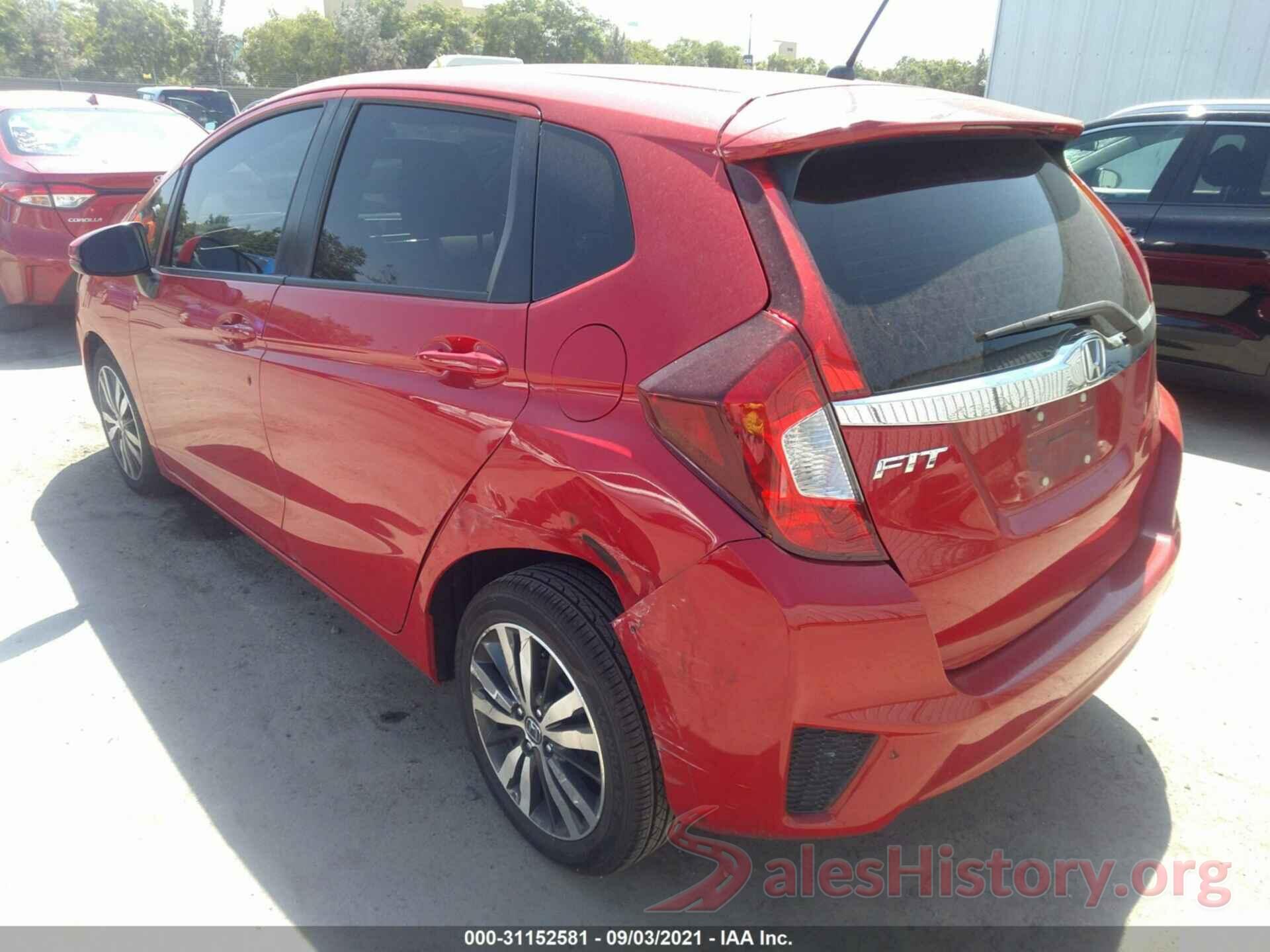 JHMGK5H78HS005971 2017 HONDA FIT