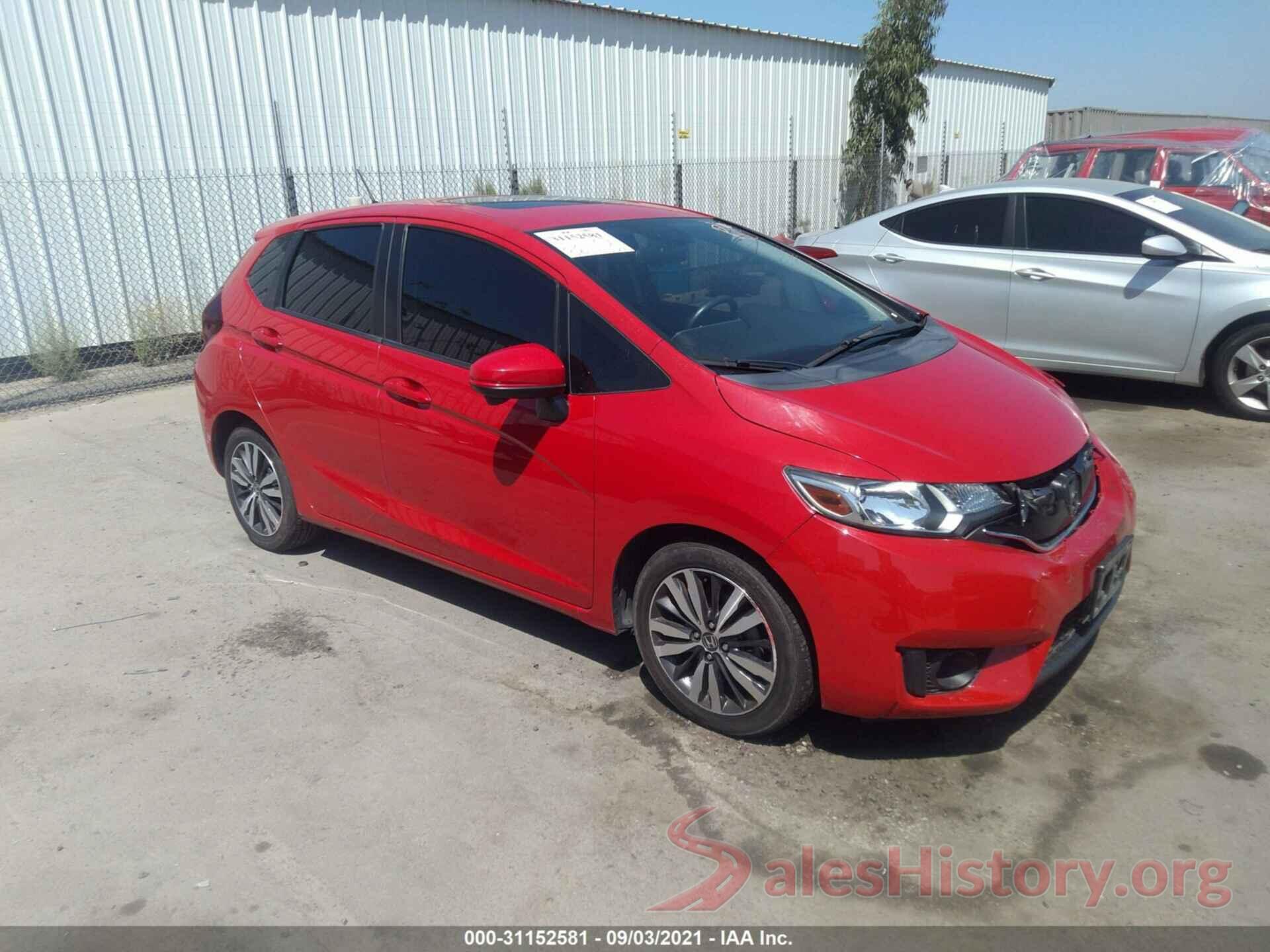 JHMGK5H78HS005971 2017 HONDA FIT