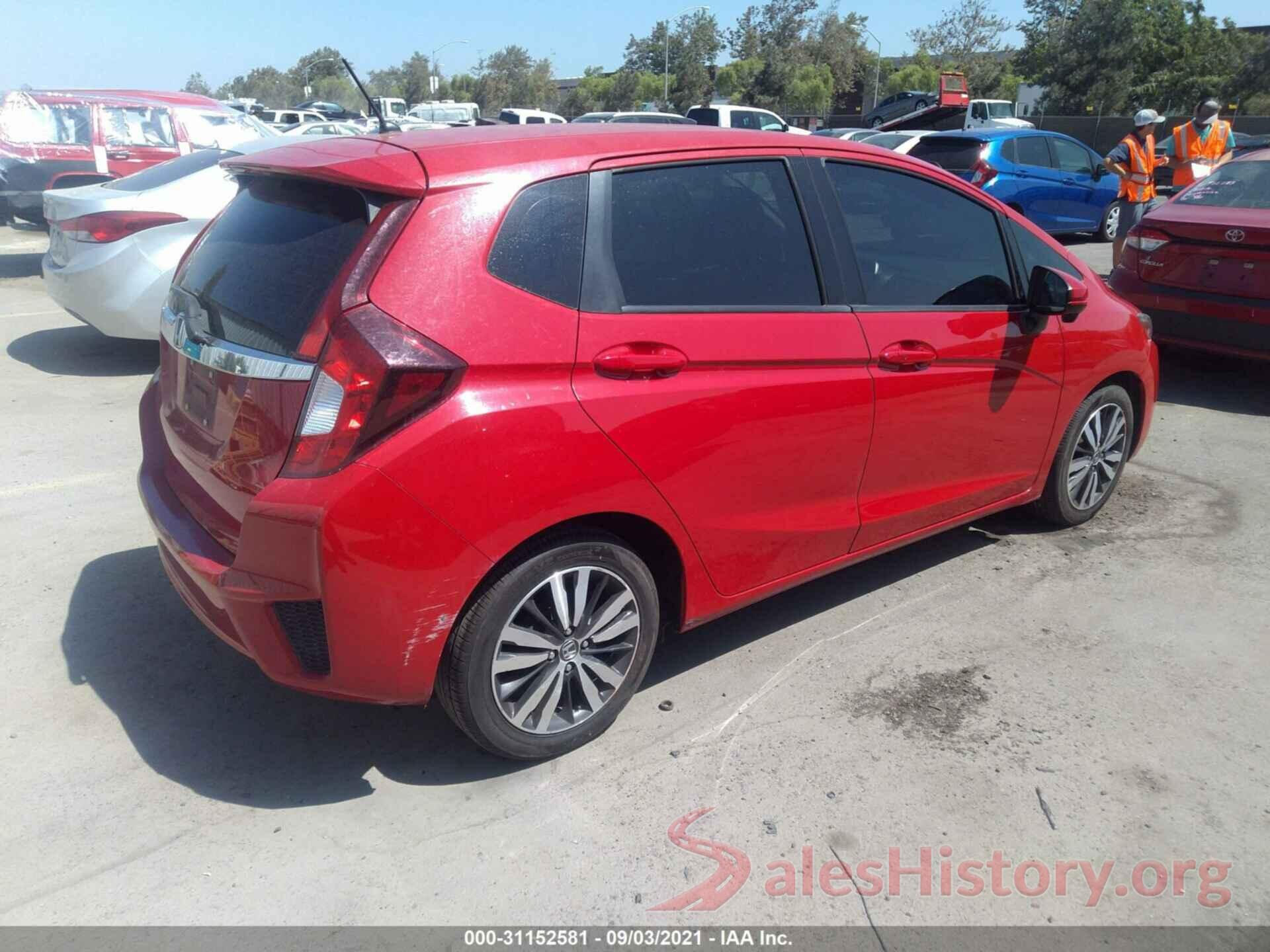 JHMGK5H78HS005971 2017 HONDA FIT