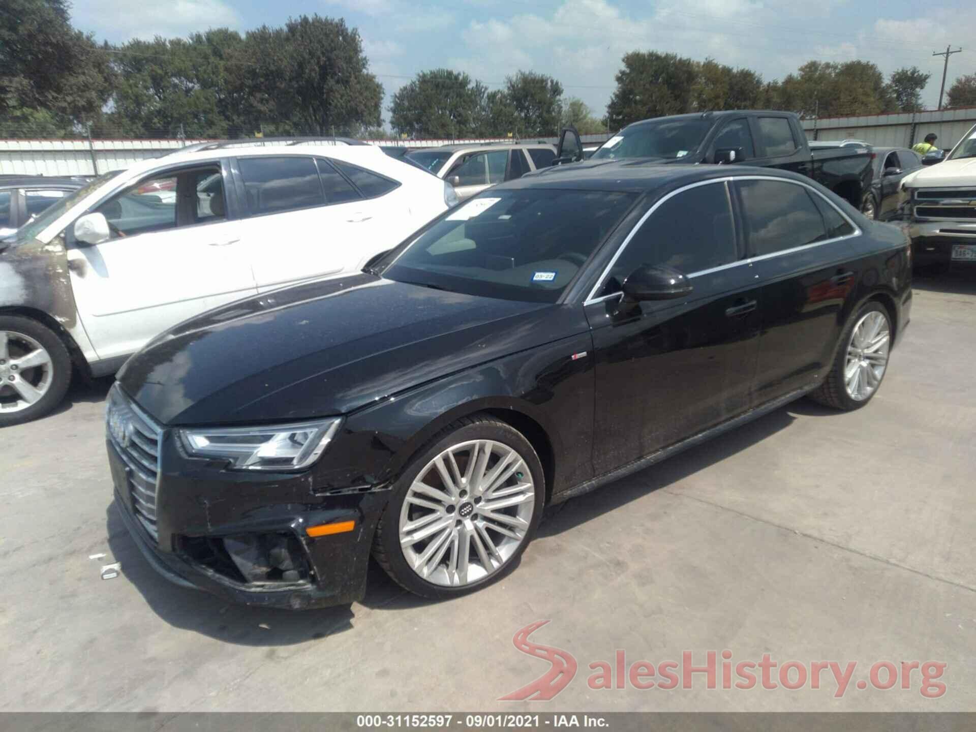 WAUENAF47KA009876 2019 AUDI A4