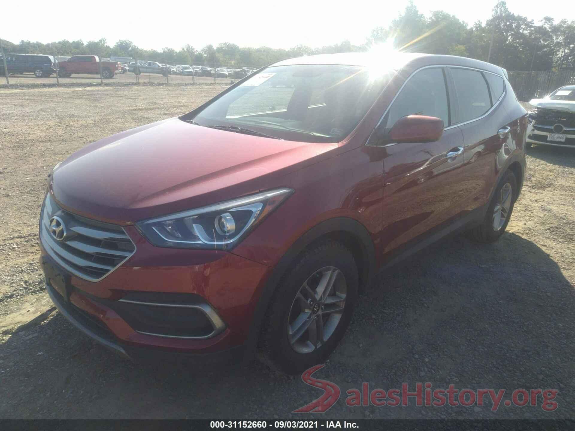 5XYZT3LB1JG539574 2018 HYUNDAI SANTA FE SPORT