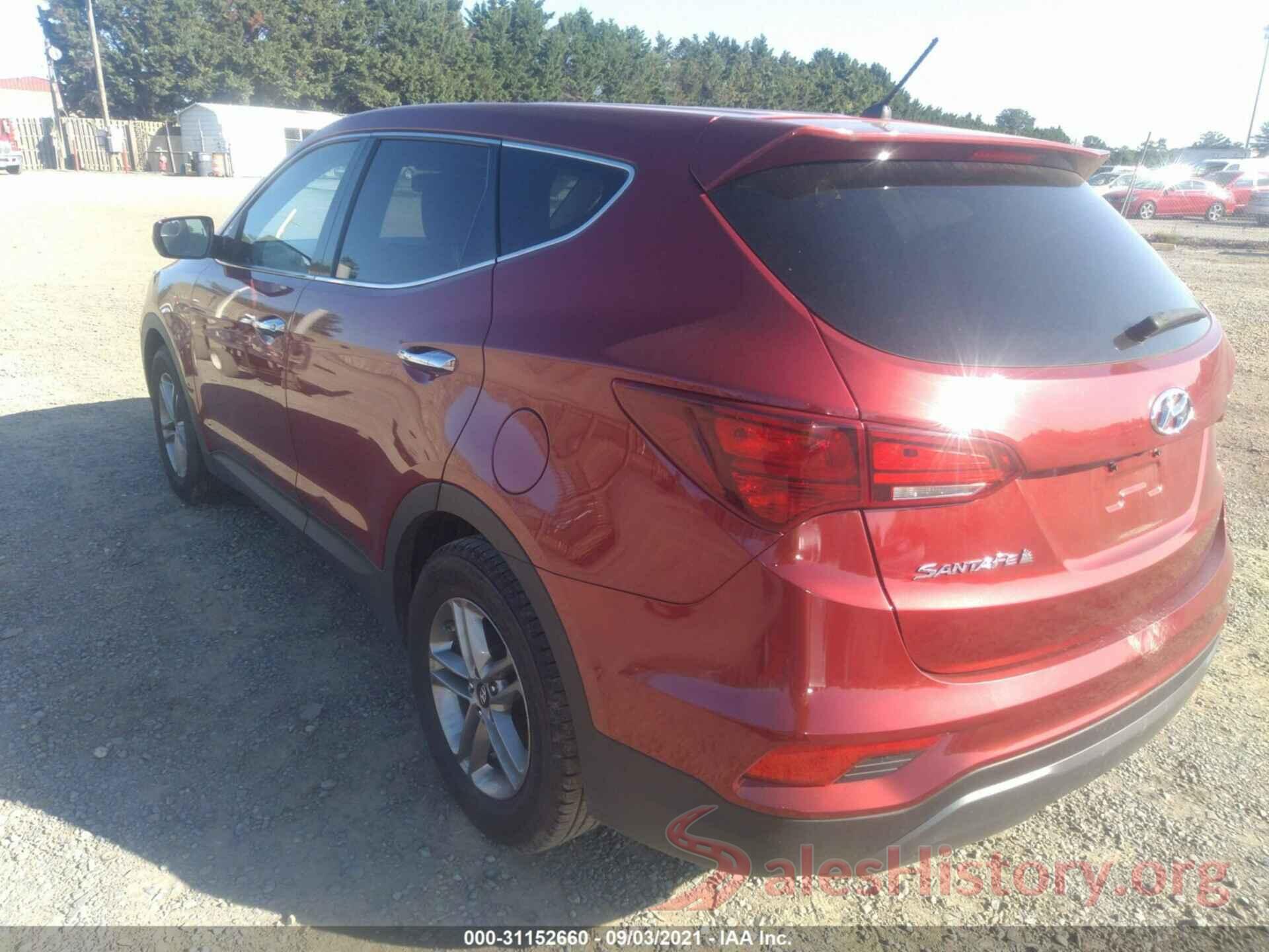 5XYZT3LB1JG539574 2018 HYUNDAI SANTA FE SPORT