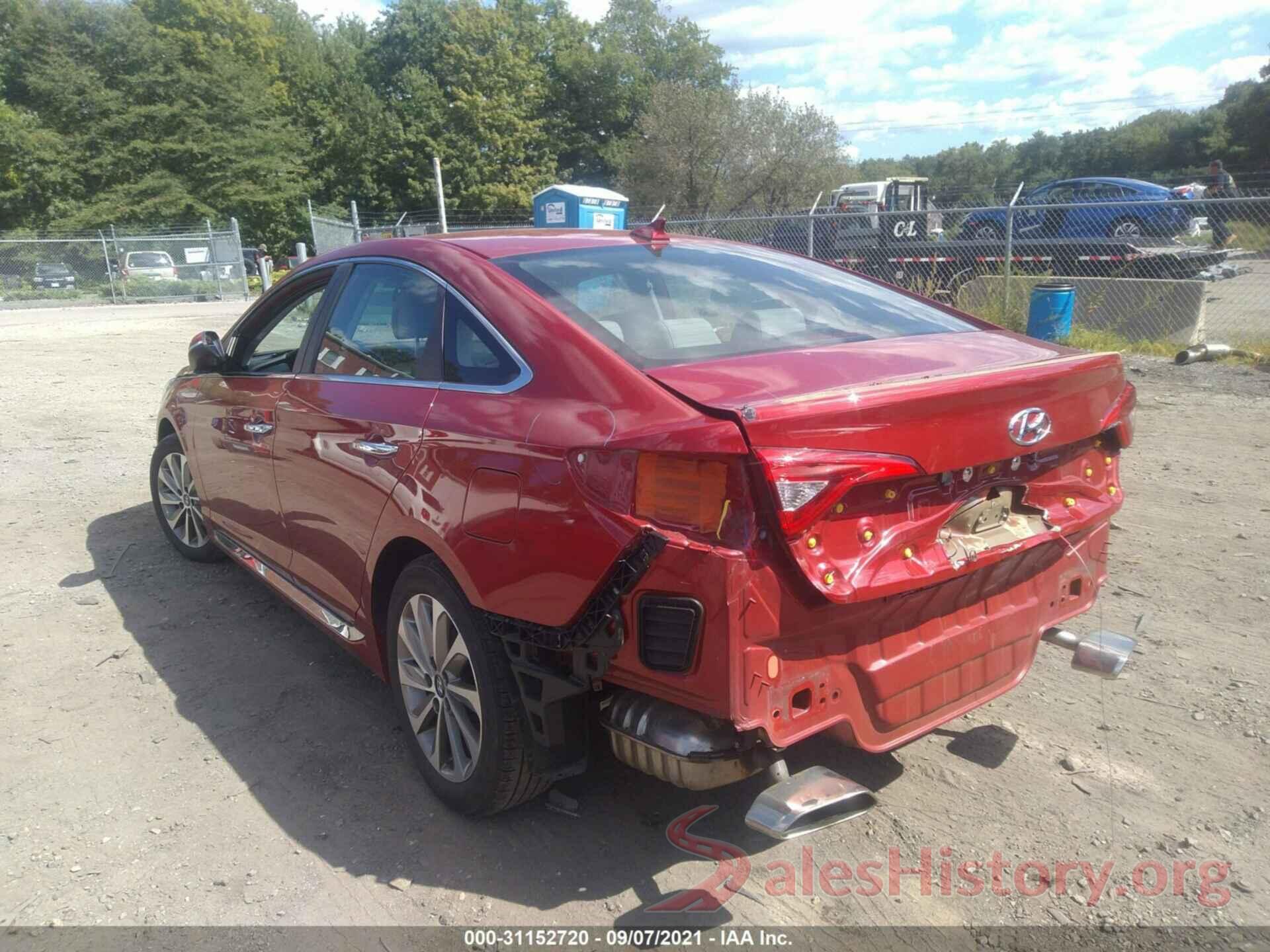 5NPE34AF9HH509056 2017 HYUNDAI SONATA