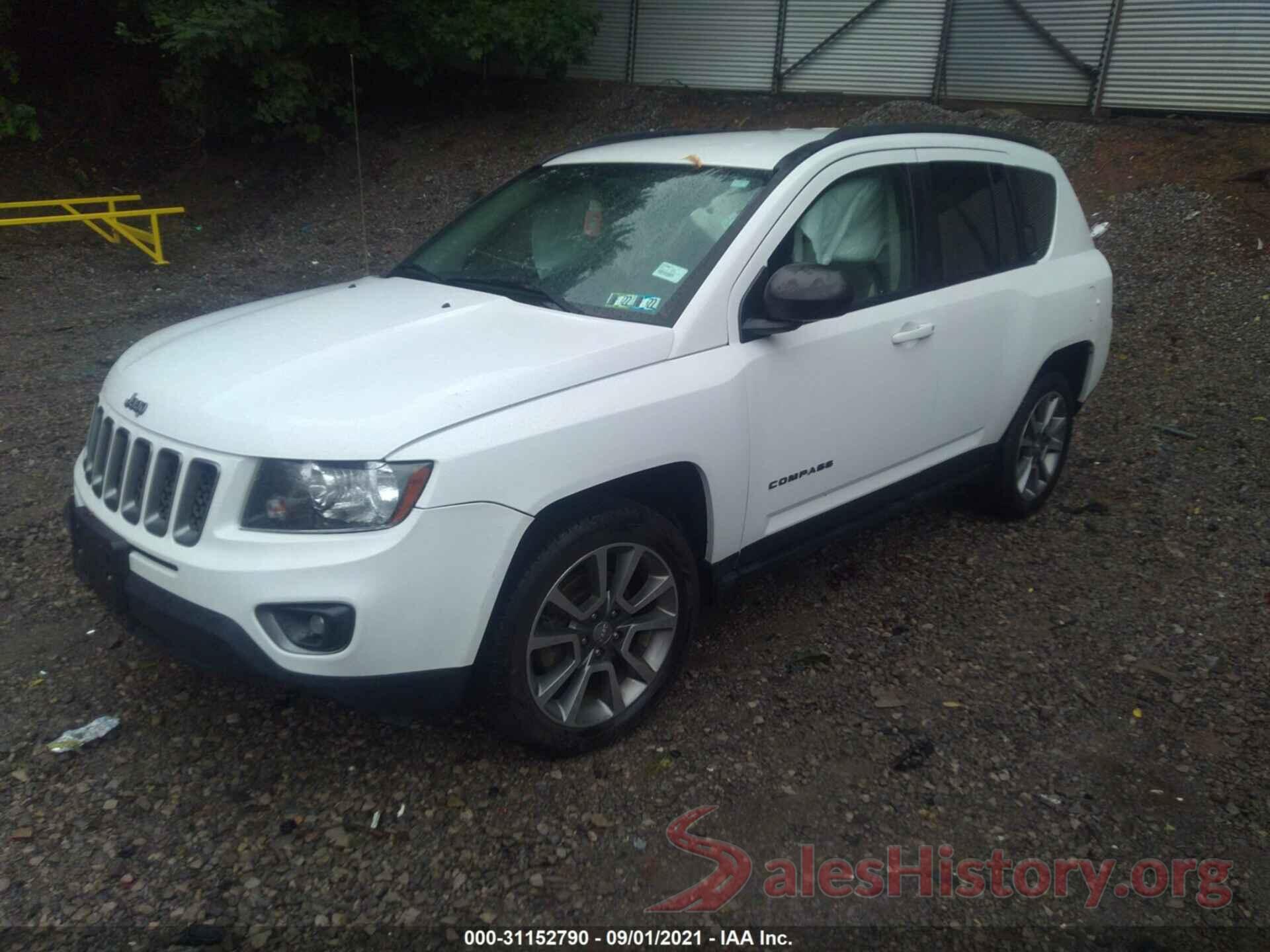 1C4NJCBAXGD652251 2016 JEEP COMPASS