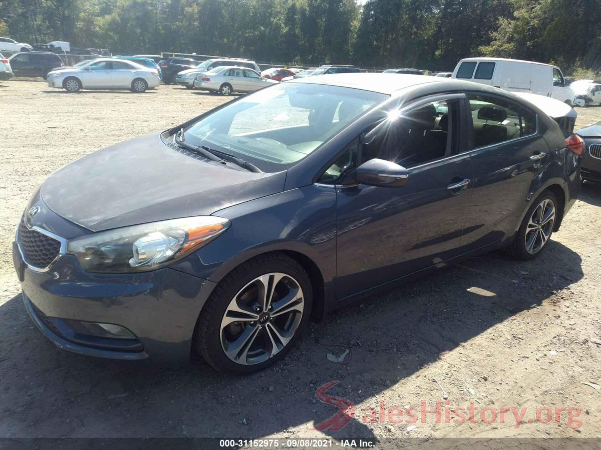 KNAFX4A84G5490485 2016 KIA FORTE