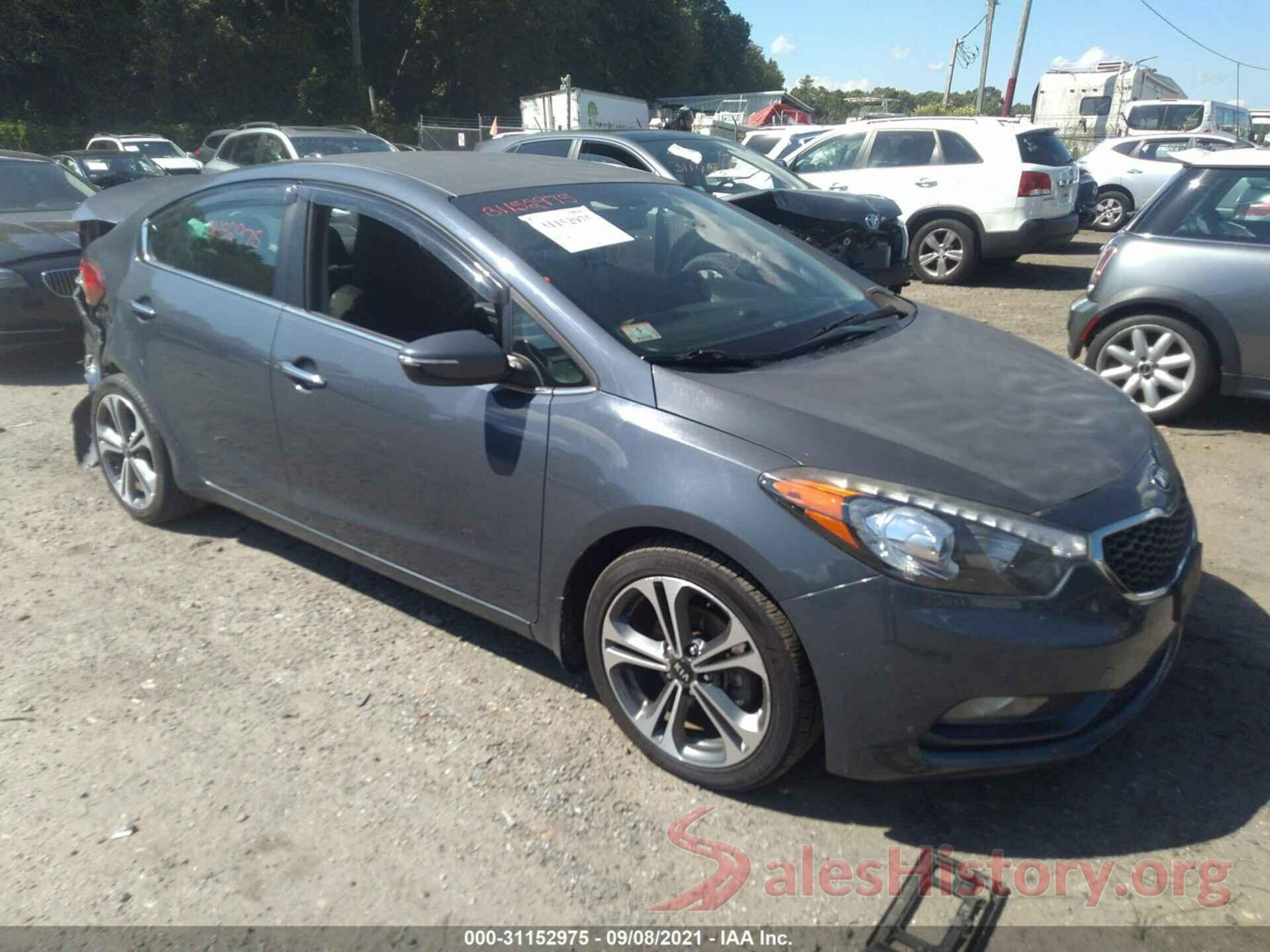 KNAFX4A84G5490485 2016 KIA FORTE