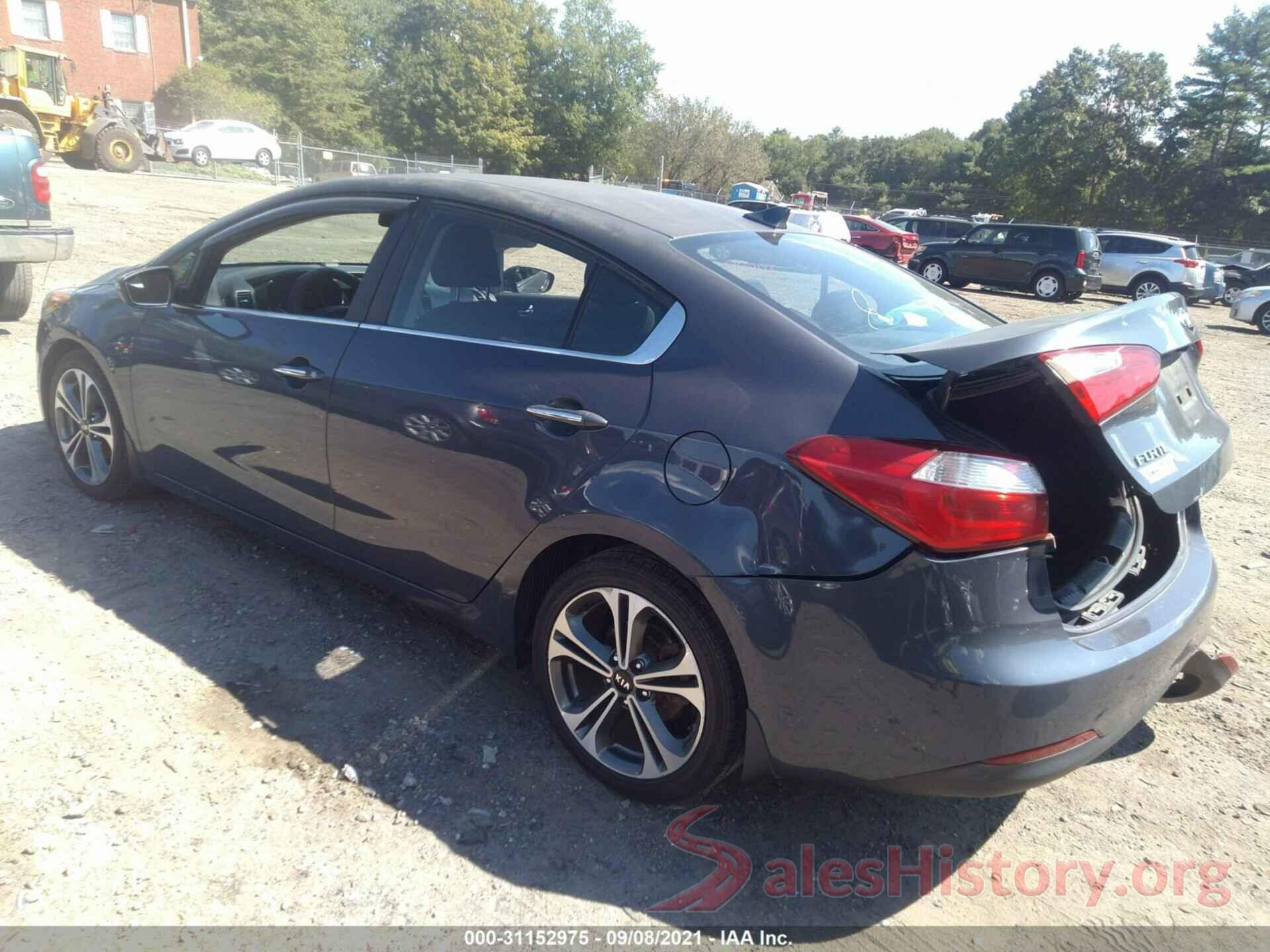 KNAFX4A84G5490485 2016 KIA FORTE