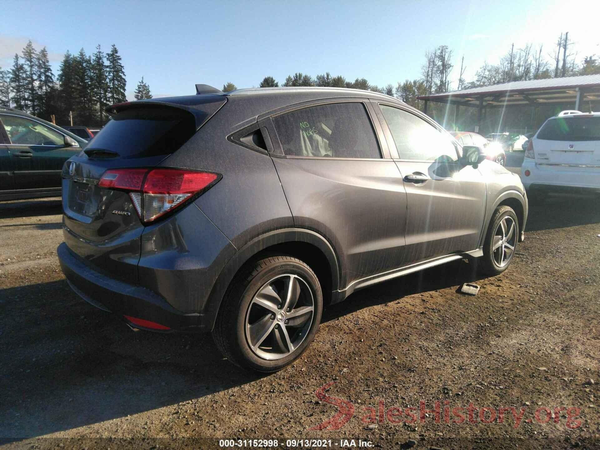 3CZRU6H53MM700834 2021 HONDA HR-V