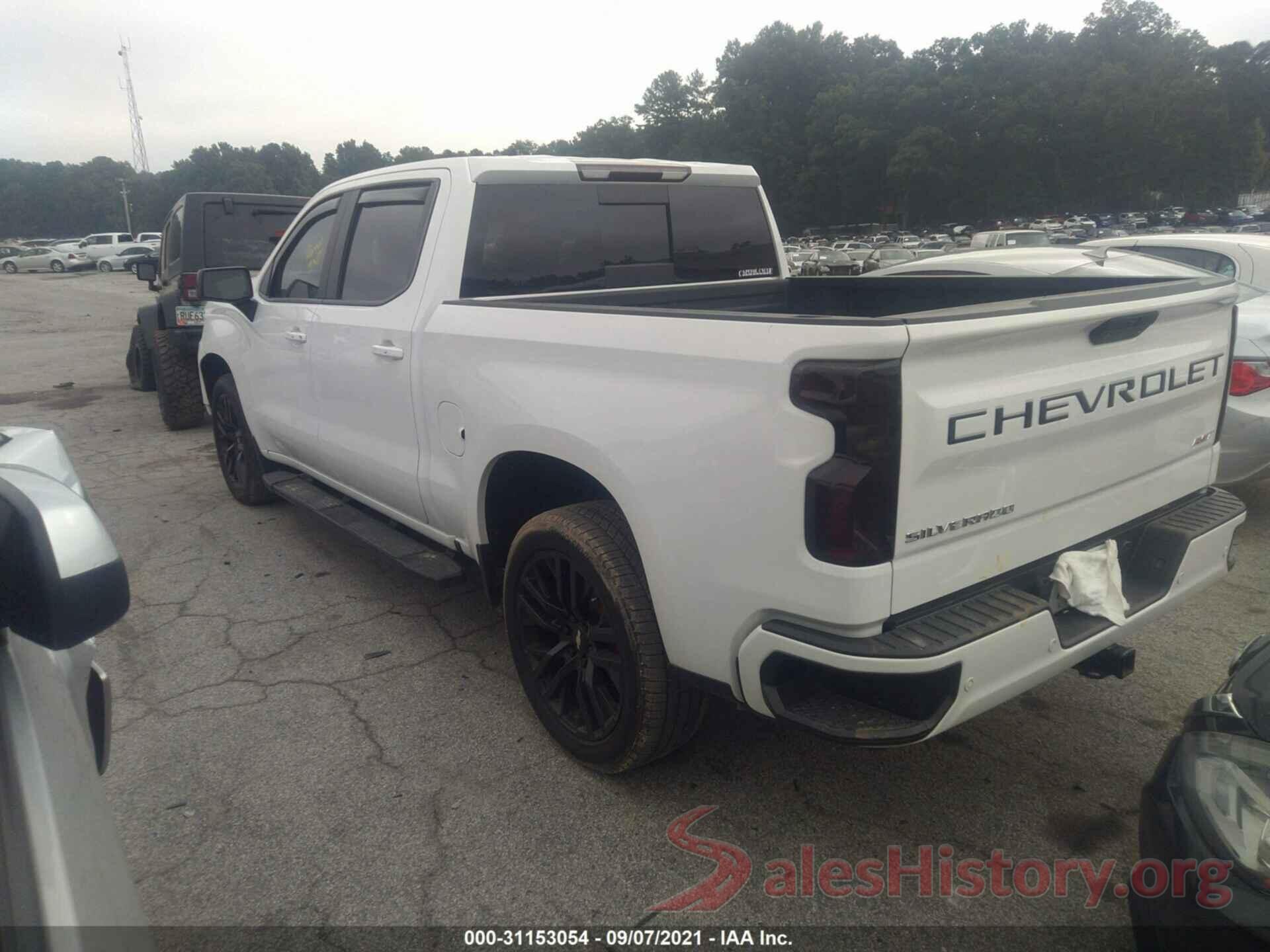 3GCPWDED7KG100613 2019 CHEVROLET SILVERADO 1500