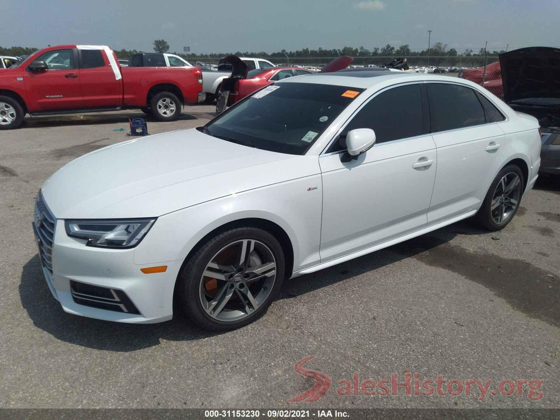 WAUENAF49JA136983 2018 AUDI A4