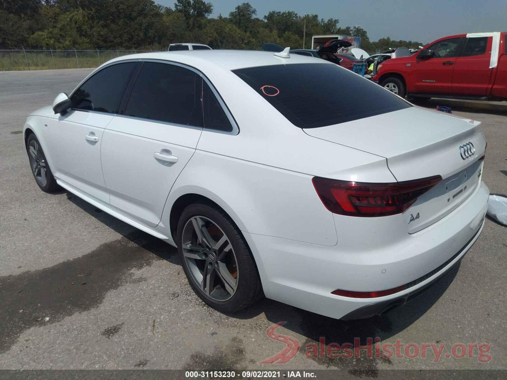 WAUENAF49JA136983 2018 AUDI A4