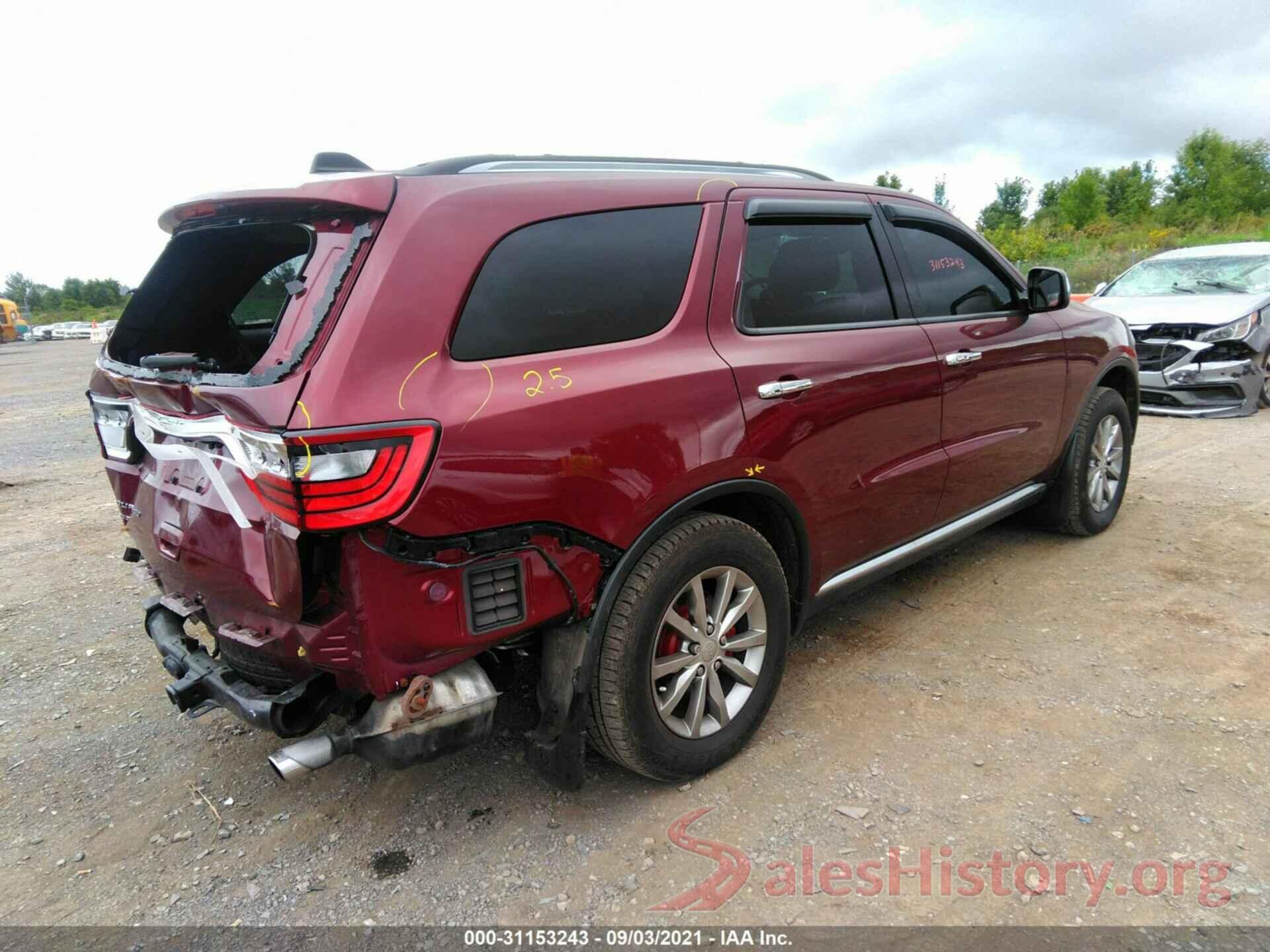 1C4RDJAGXHC757978 2017 DODGE DURANGO