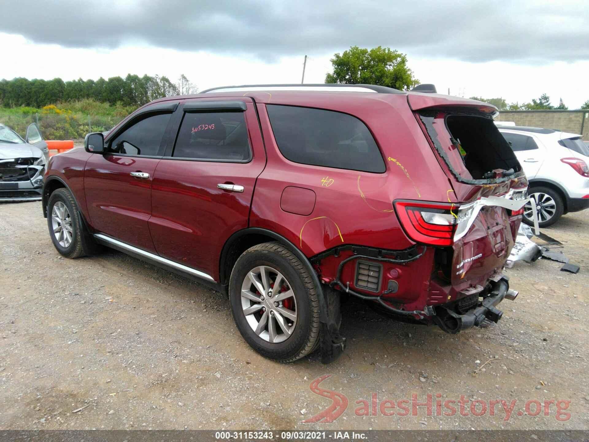 1C4RDJAGXHC757978 2017 DODGE DURANGO