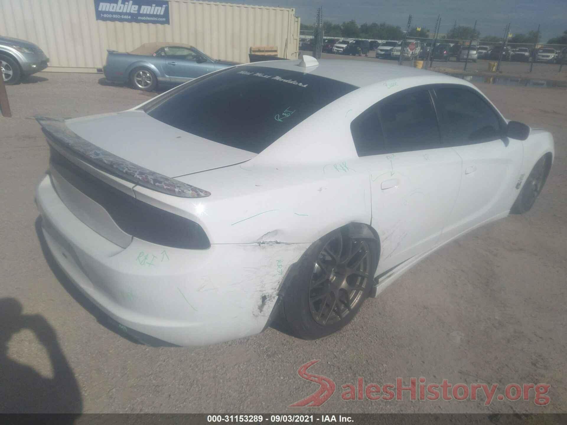 2C3CDXCT9GH203852 2016 DODGE CHARGER