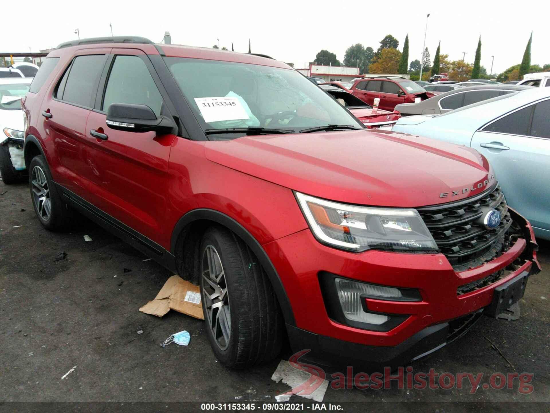 1FM5K8GT1HGC21717 2017 FORD EXPLORER