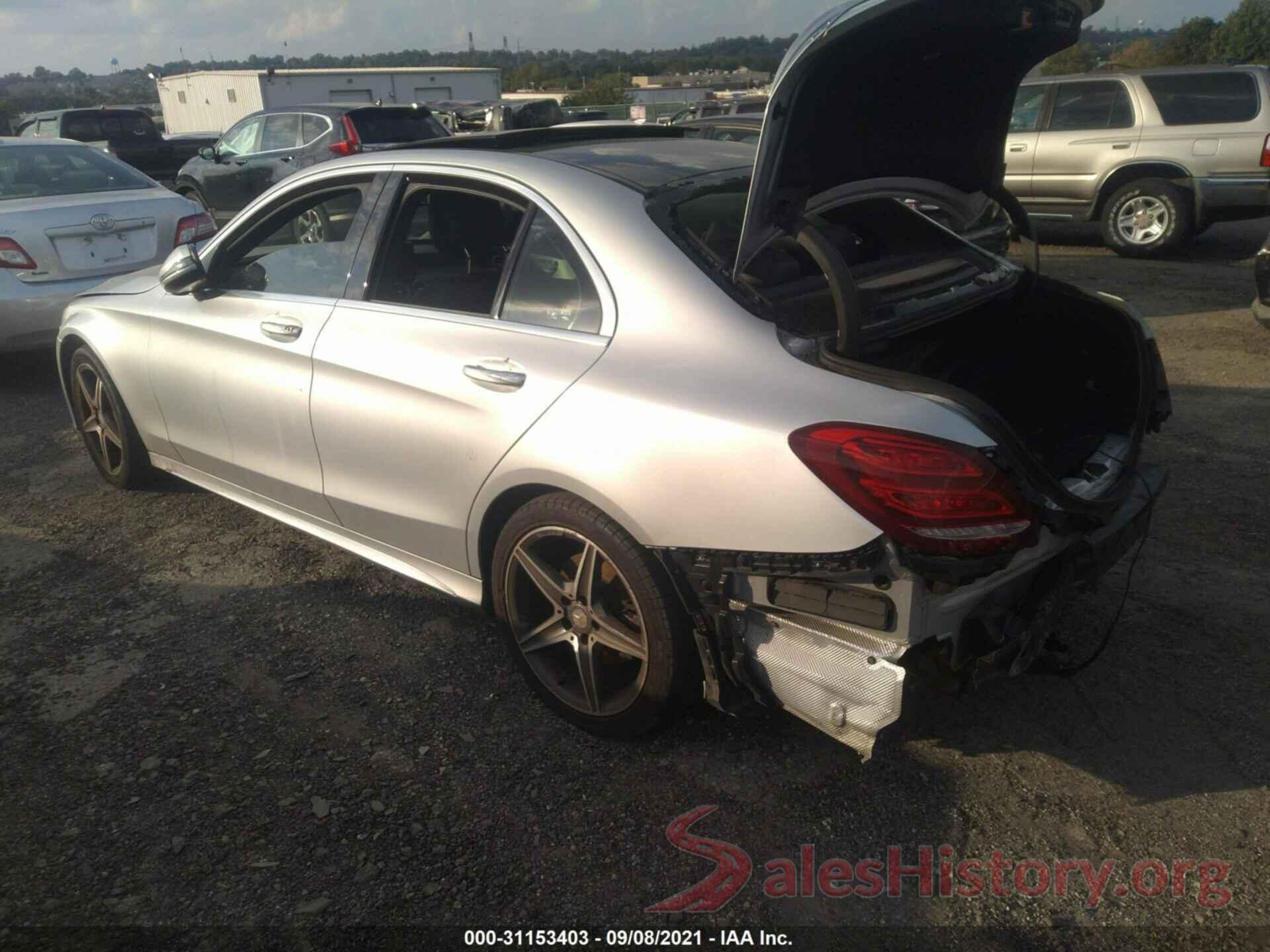 55SWF4KB7GU107944 2016 MERCEDES-BENZ C-CLASS