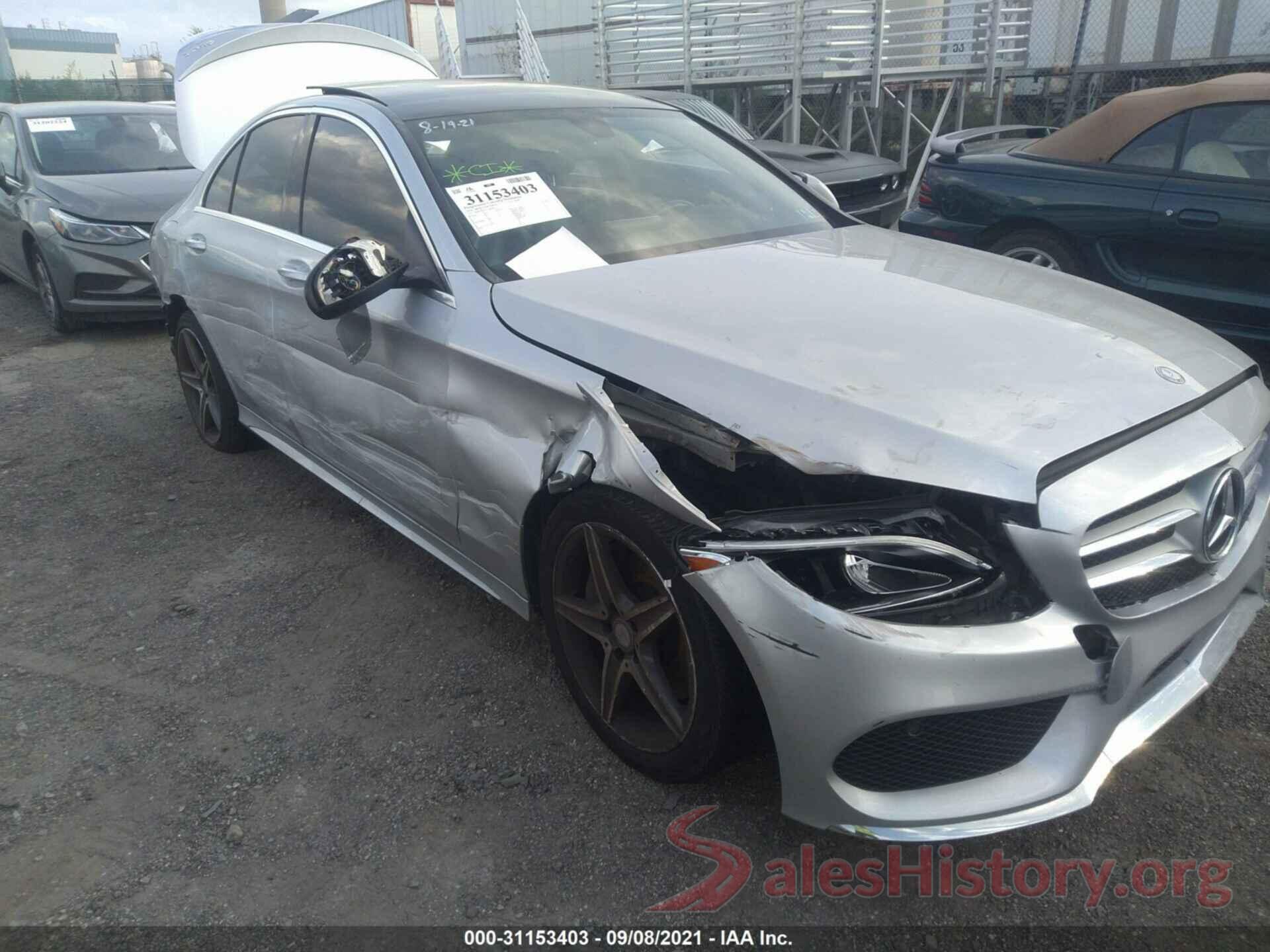 55SWF4KB7GU107944 2016 MERCEDES-BENZ C-CLASS