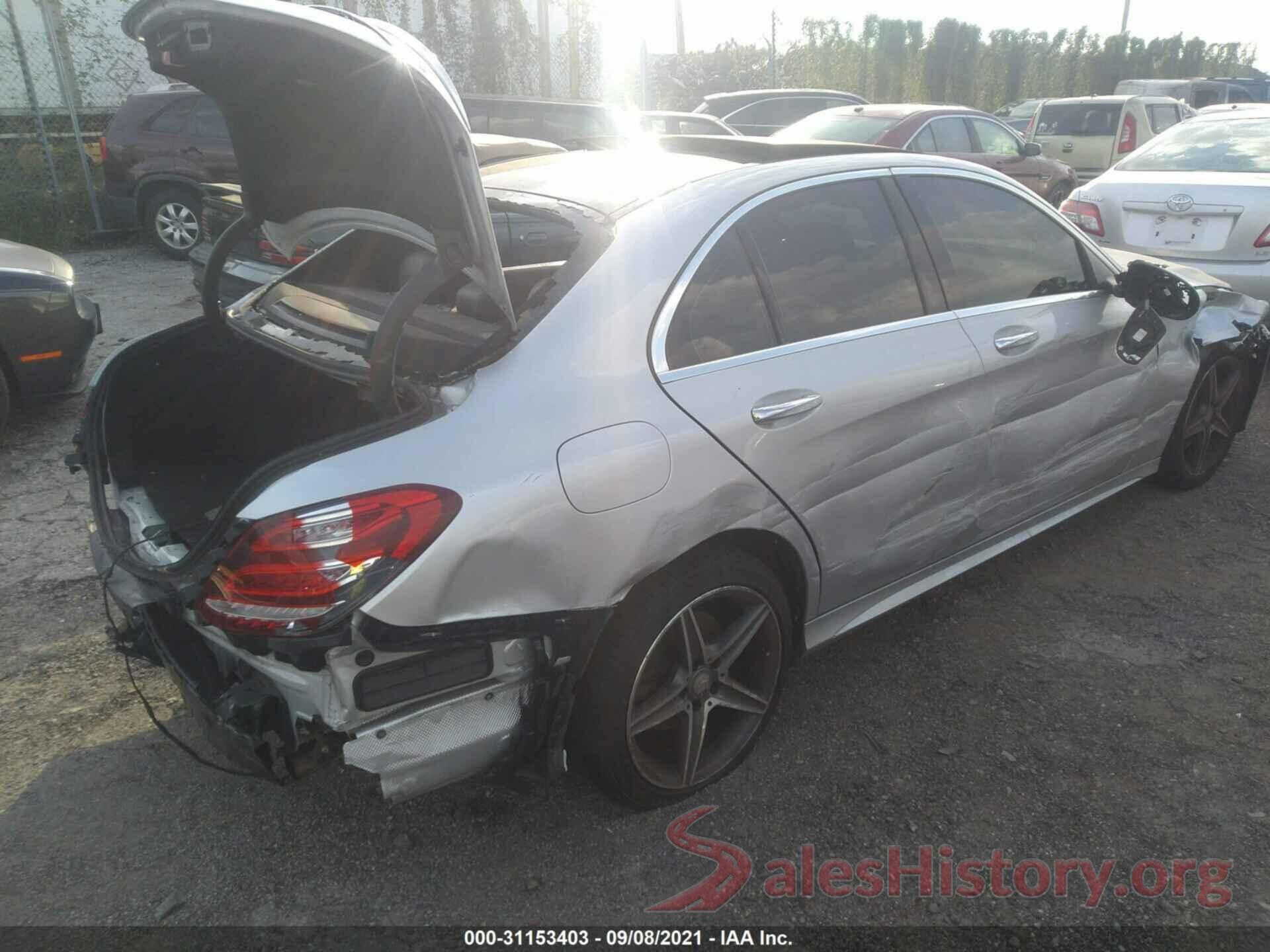 55SWF4KB7GU107944 2016 MERCEDES-BENZ C-CLASS