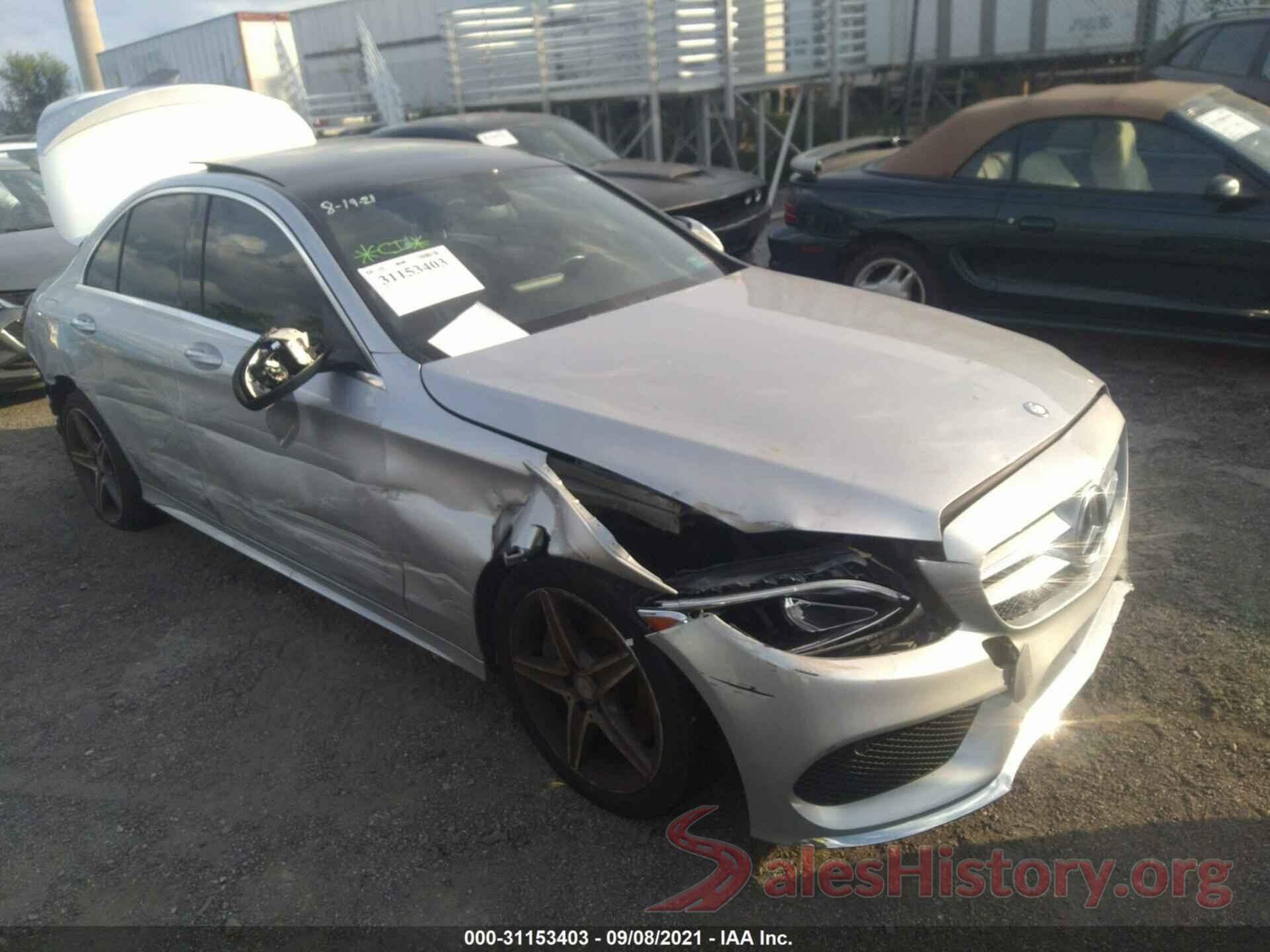 55SWF4KB7GU107944 2016 MERCEDES-BENZ C-CLASS