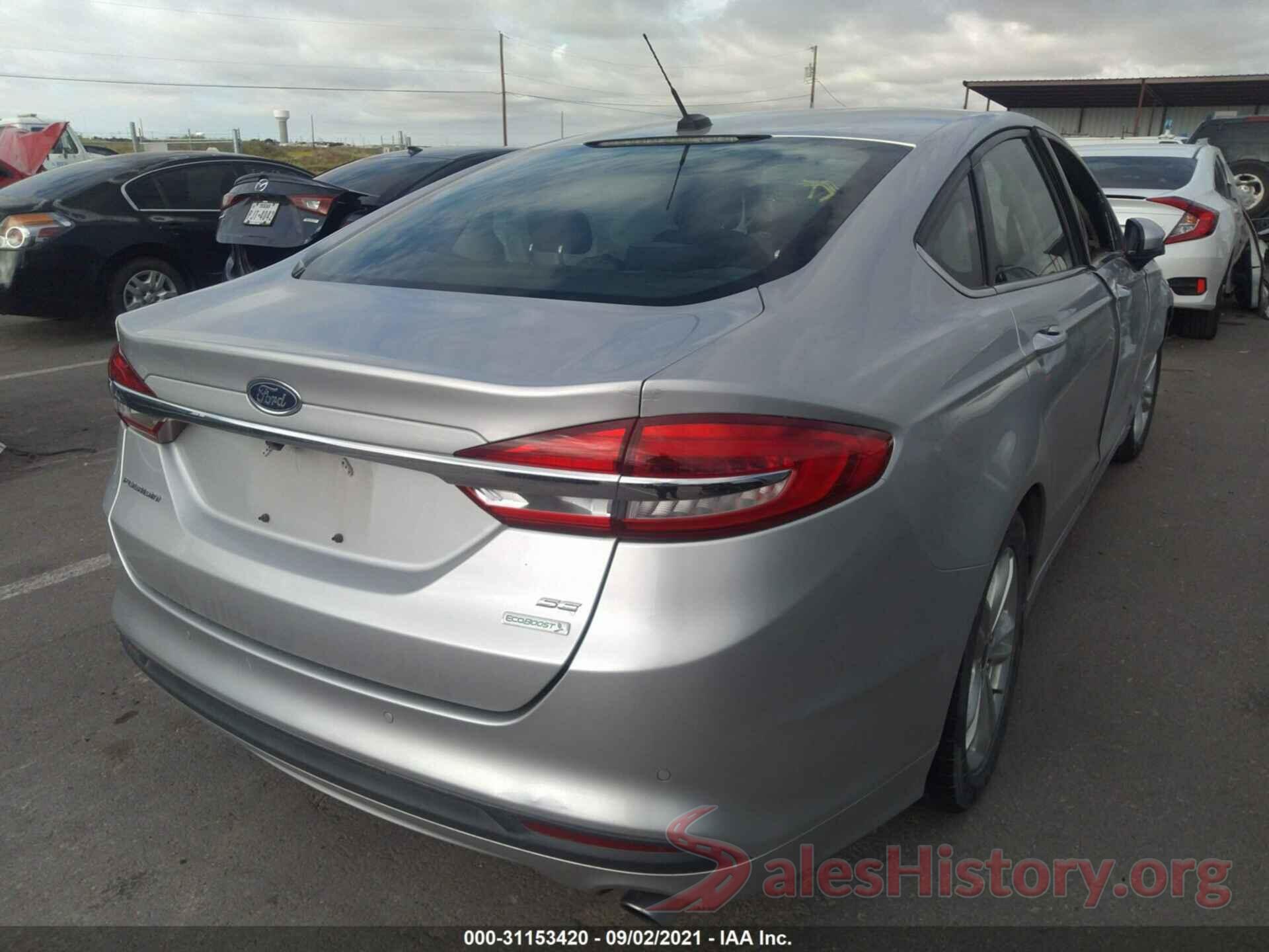 3FA6P0HD9JR147082 2018 FORD FUSION