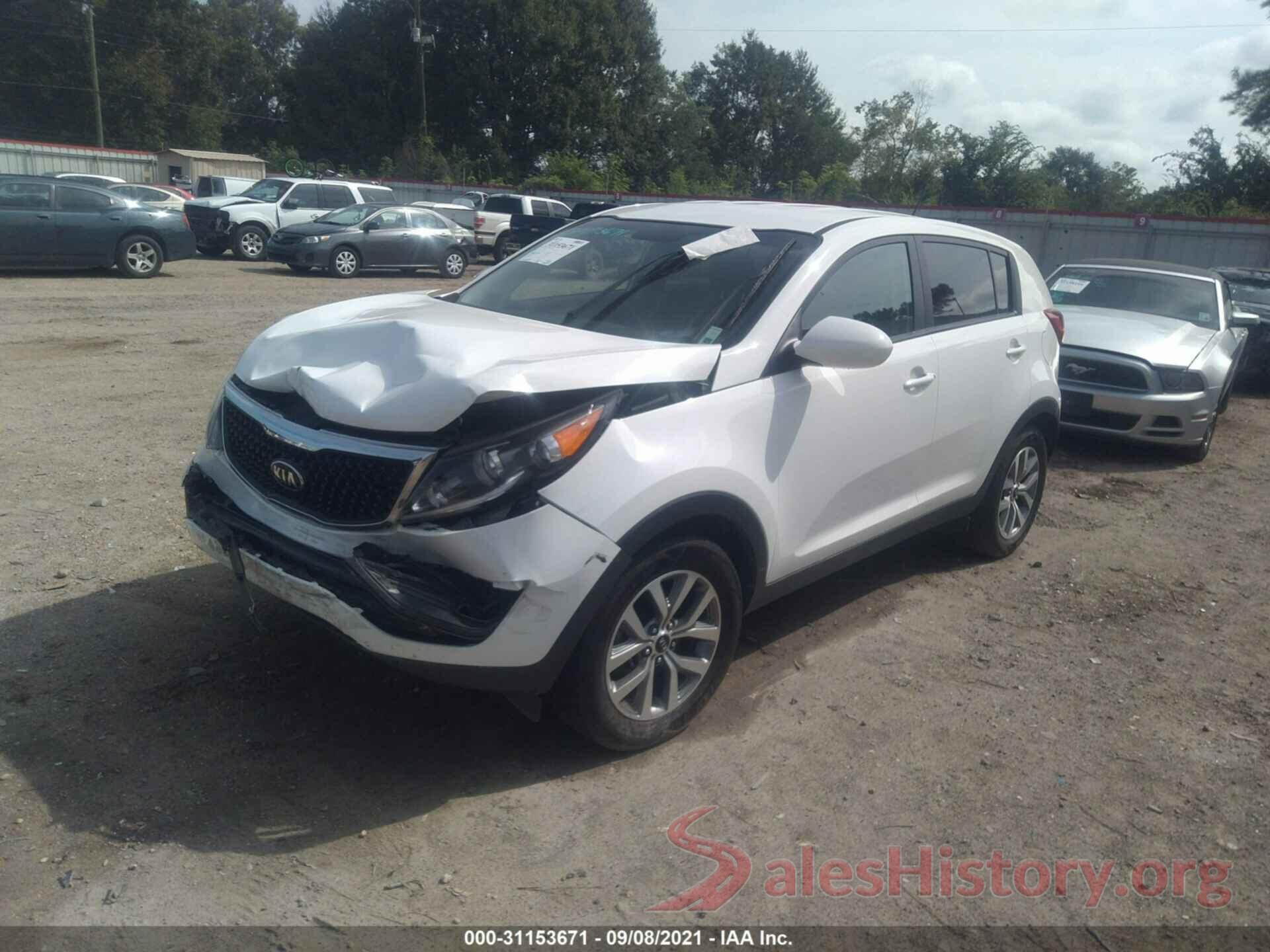 KNDPB3AC3G7873889 2016 KIA SPORTAGE